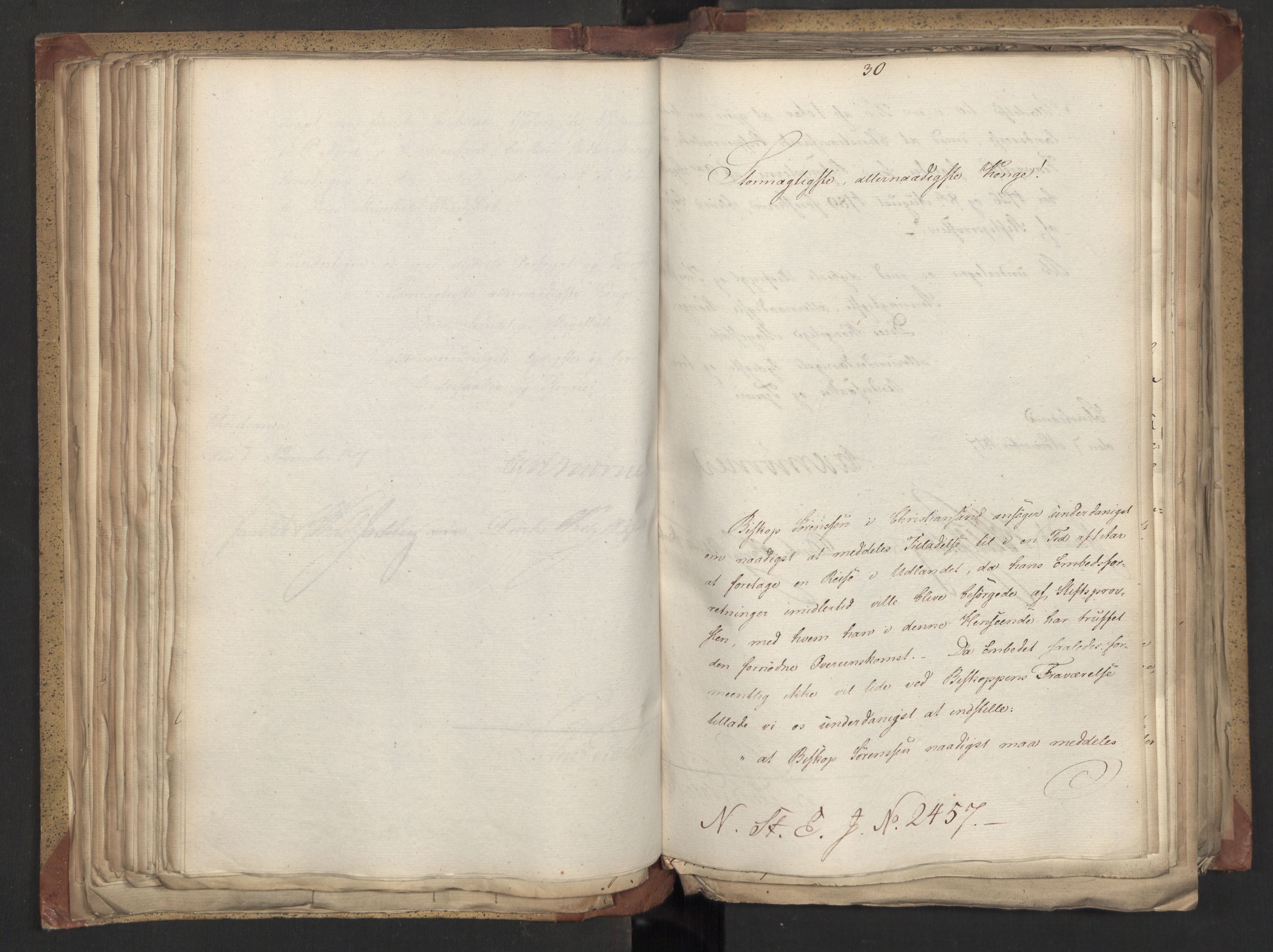 Statsrådsavdelingen i Stockholm, AV/RA-S-1003/D/Da/L0011: Regjeringsinnstillinger nr. 2393-2586, 1817, p. 159