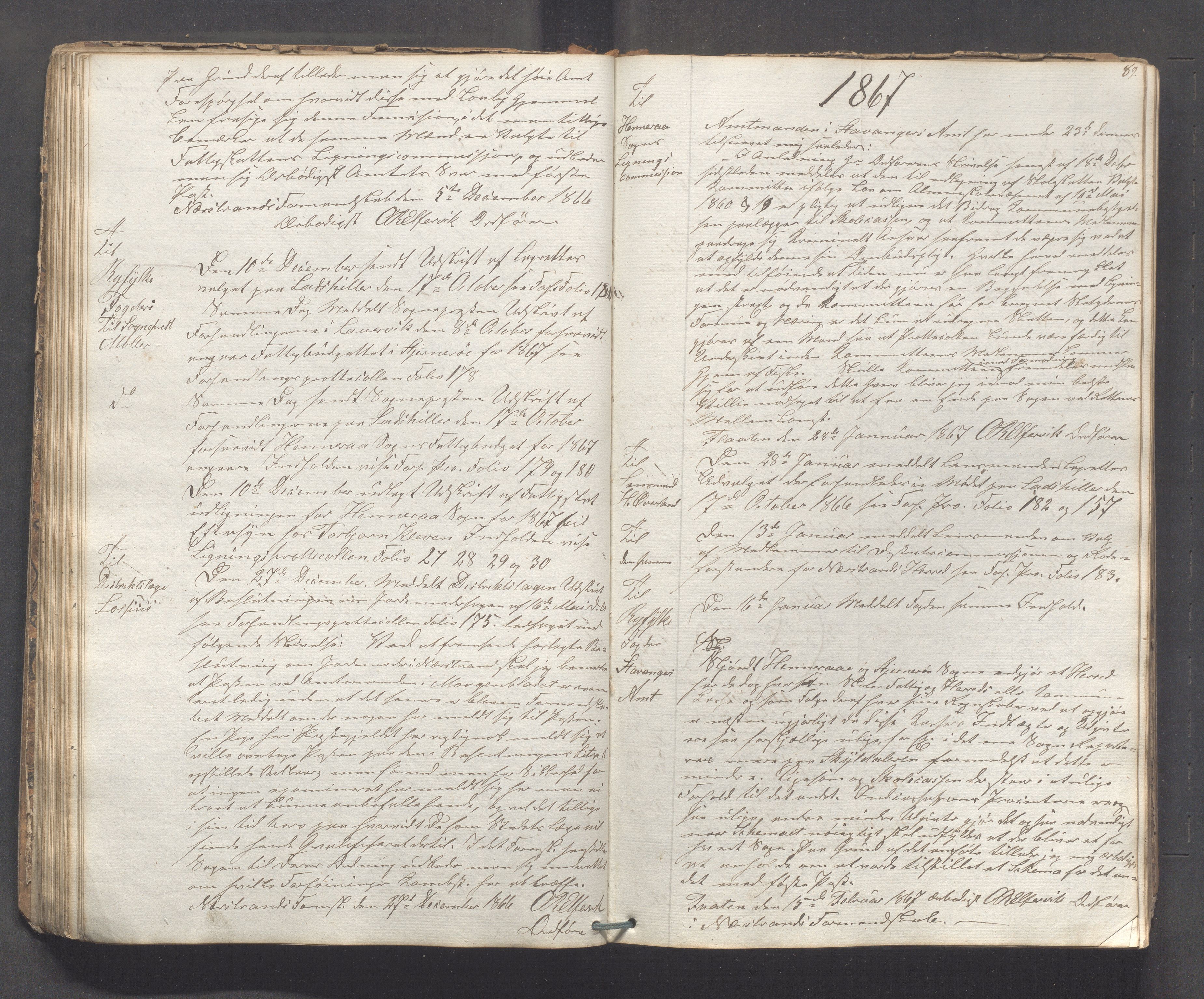 Nedstrand kommune - Formannskapet, IKAR/K-100244/B/L0001: Kopibok, 1837-1908, p. 89