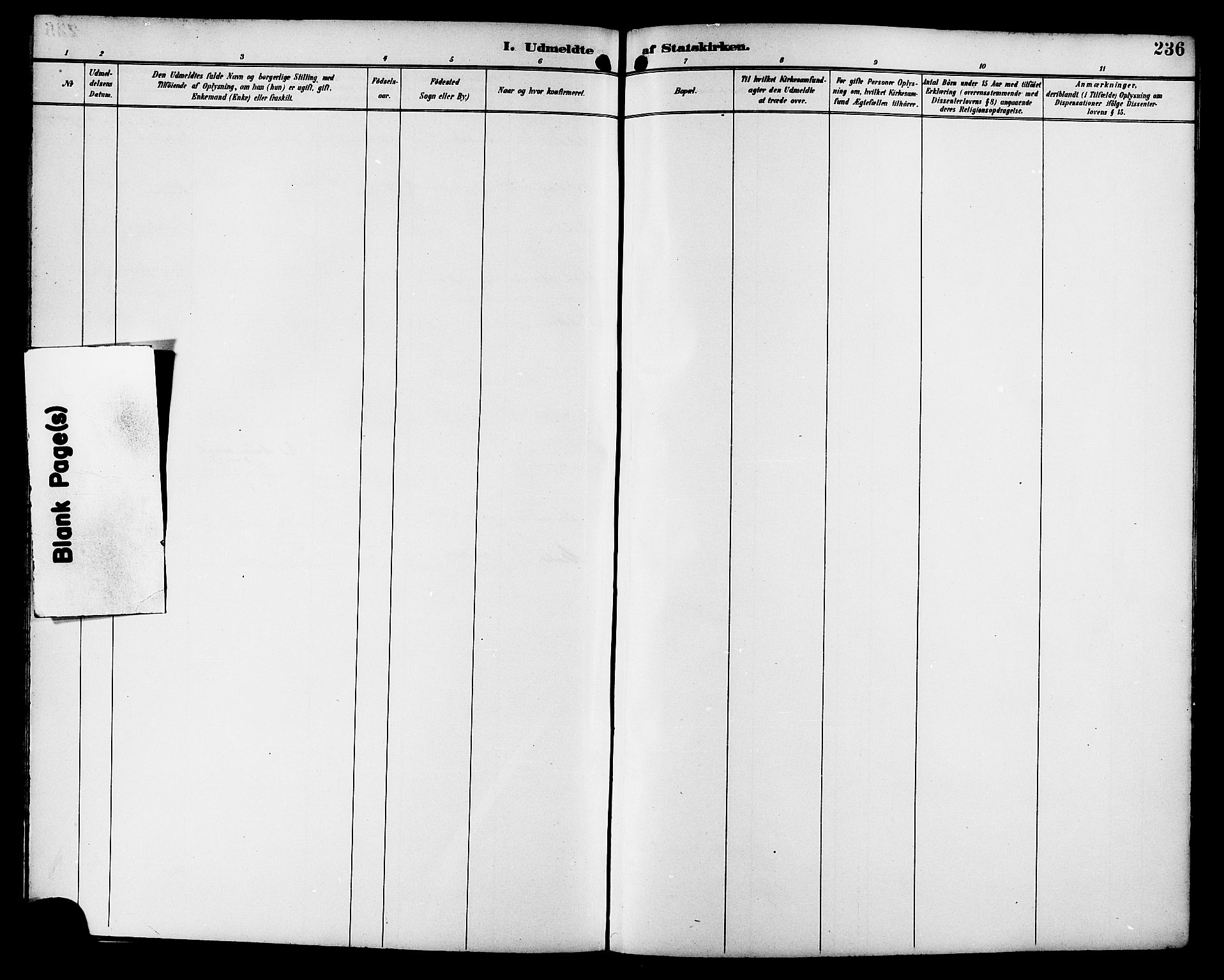 Ministerialprotokoller, klokkerbøker og fødselsregistre - Møre og Romsdal, SAT/A-1454/558/L0702: Parish register (copy) no. 558C03, 1894-1915, p. 236