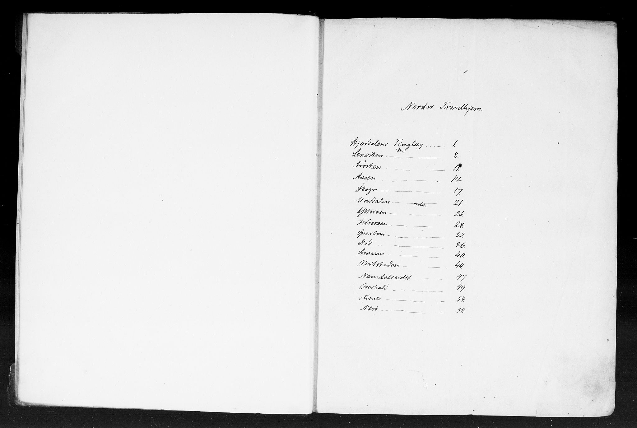Rygh, RA/PA-0034/F/Fb/L0015/0001: Matrikkelen for 1838 / Matrikkelen for 1838 - Nordre Trondhjems amt (Nord-Trøndelag fylke), 1838