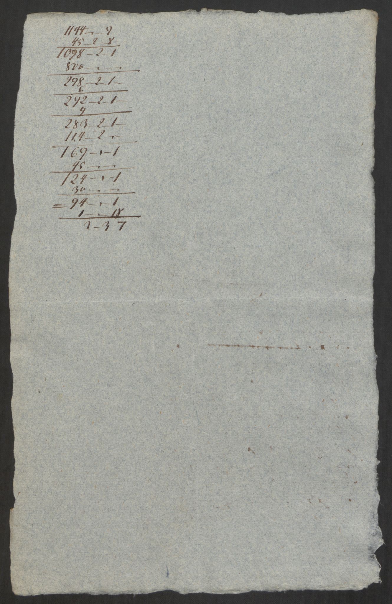 Forsvaret, Den norske kvesthuskasse/krigshospitalkasse, AV/RA-RAFA-1887/F/Fa/L0008: Konsepter, 1790-1793, p. 773
