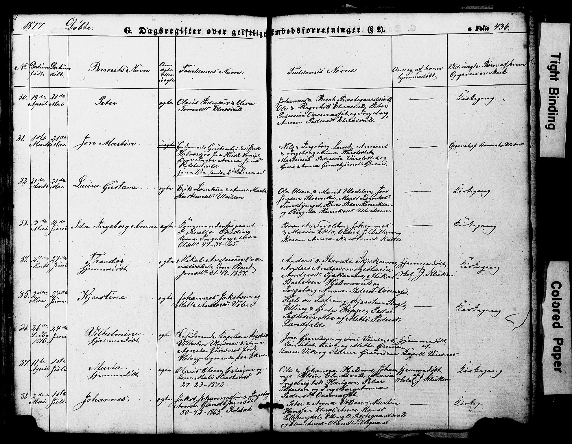 Ministerialprotokoller, klokkerbøker og fødselsregistre - Nord-Trøndelag, AV/SAT-A-1458/724/L0268: Parish register (copy) no. 724C04, 1846-1878, p. 436