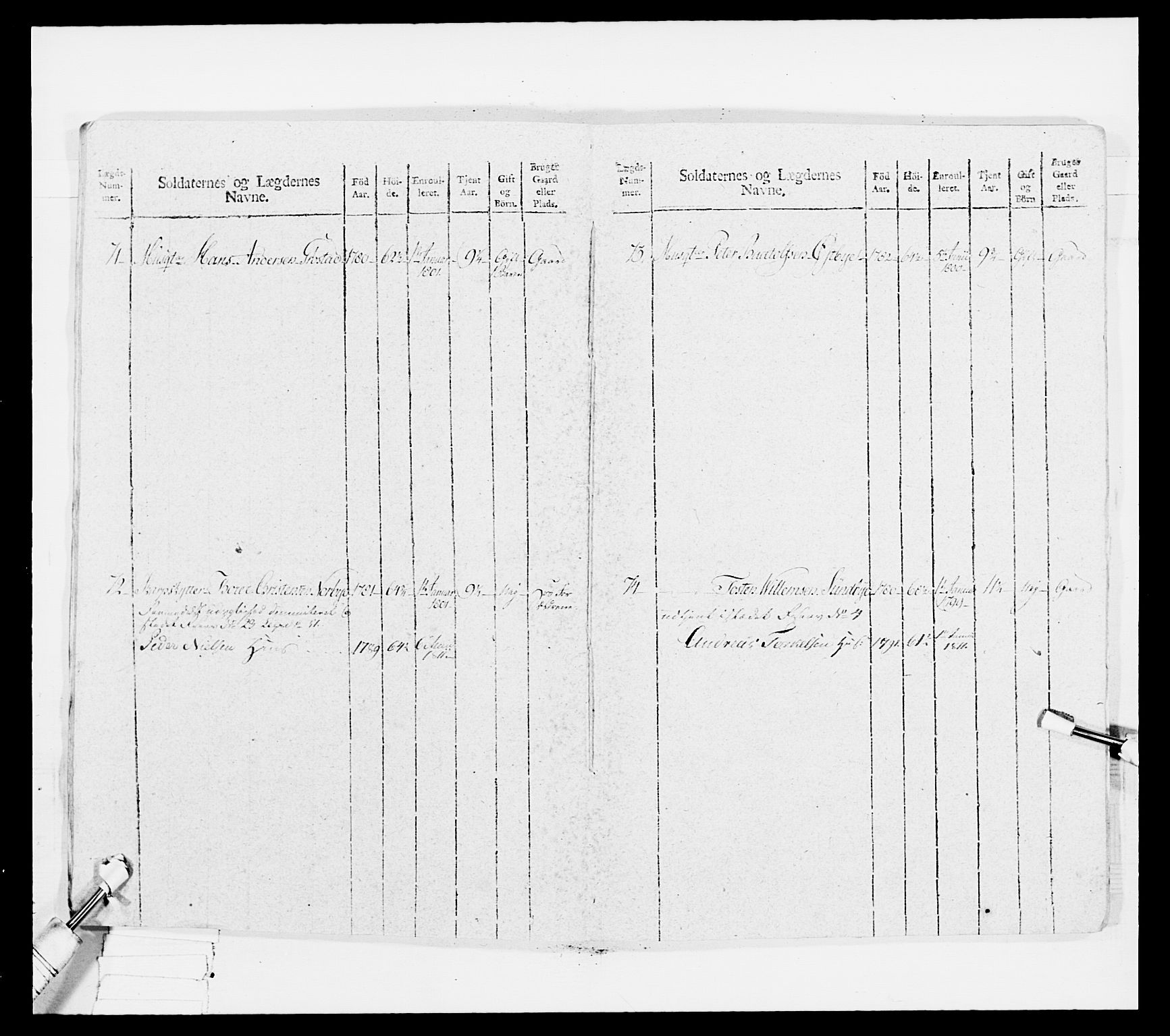 Generalitets- og kommissariatskollegiet, Det kongelige norske kommissariatskollegium, AV/RA-EA-5420/E/Eh/L0034: Nordafjelske gevorbne infanteriregiment, 1810, p. 467