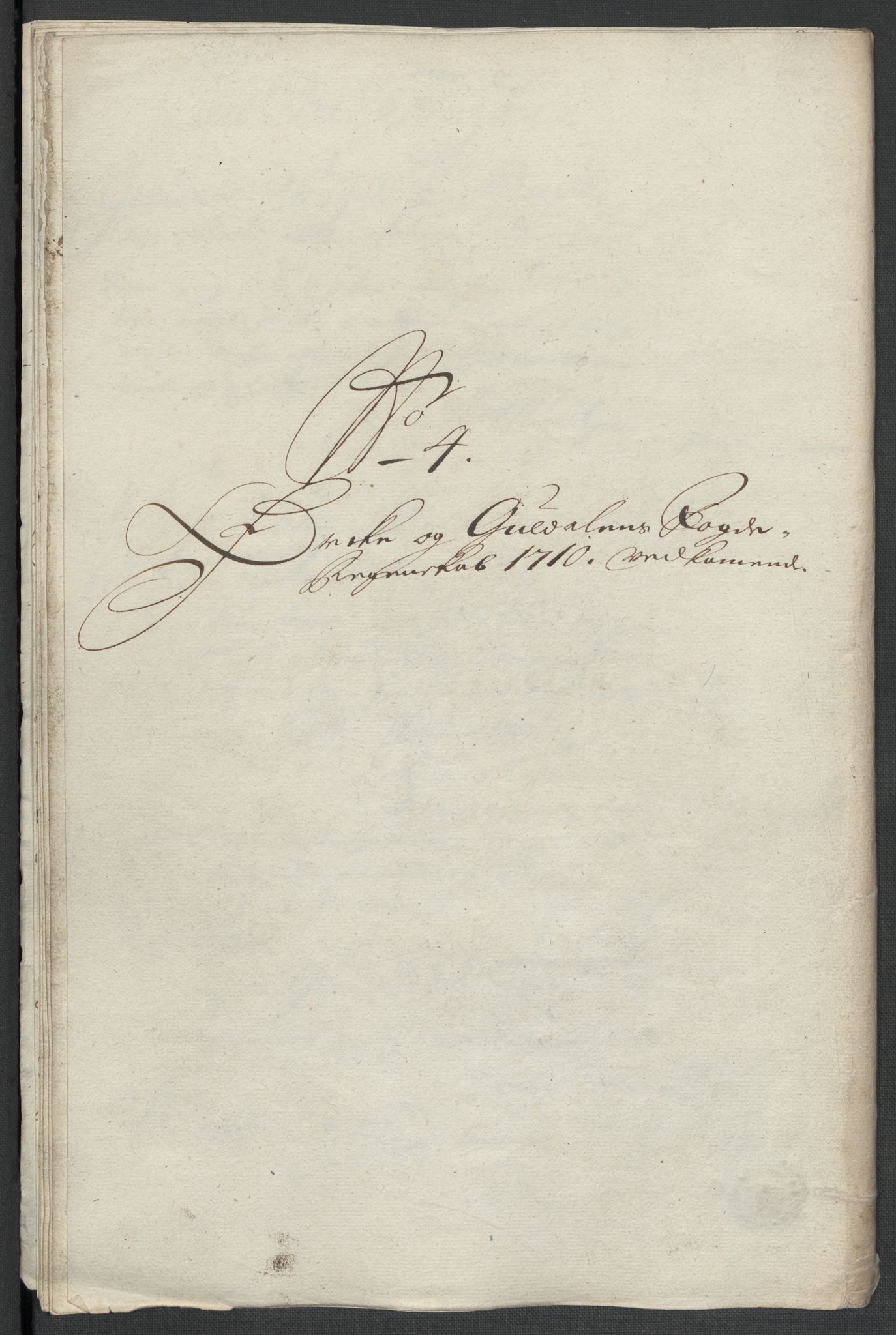 Rentekammeret inntil 1814, Reviderte regnskaper, Fogderegnskap, RA/EA-4092/R60/L3960: Fogderegnskap Orkdal og Gauldal, 1710, p. 127