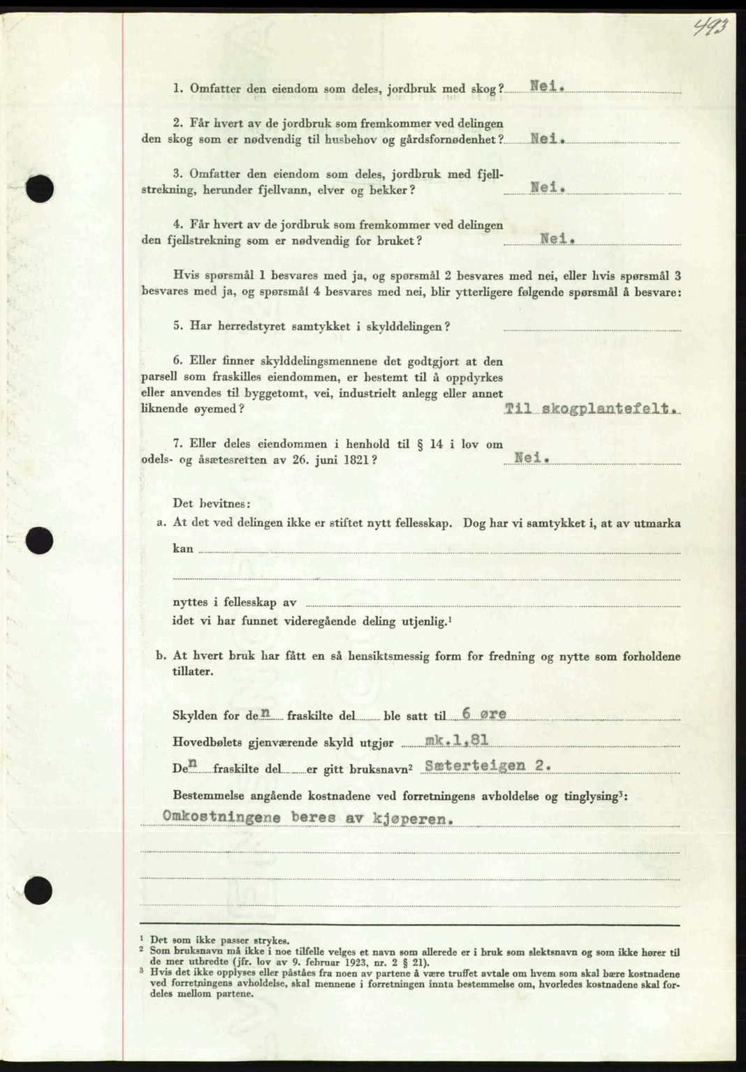 Nordmøre sorenskriveri, AV/SAT-A-4132/1/2/2Ca: Mortgage book no. A116, 1950-1950, Diary no: : 3142/1950