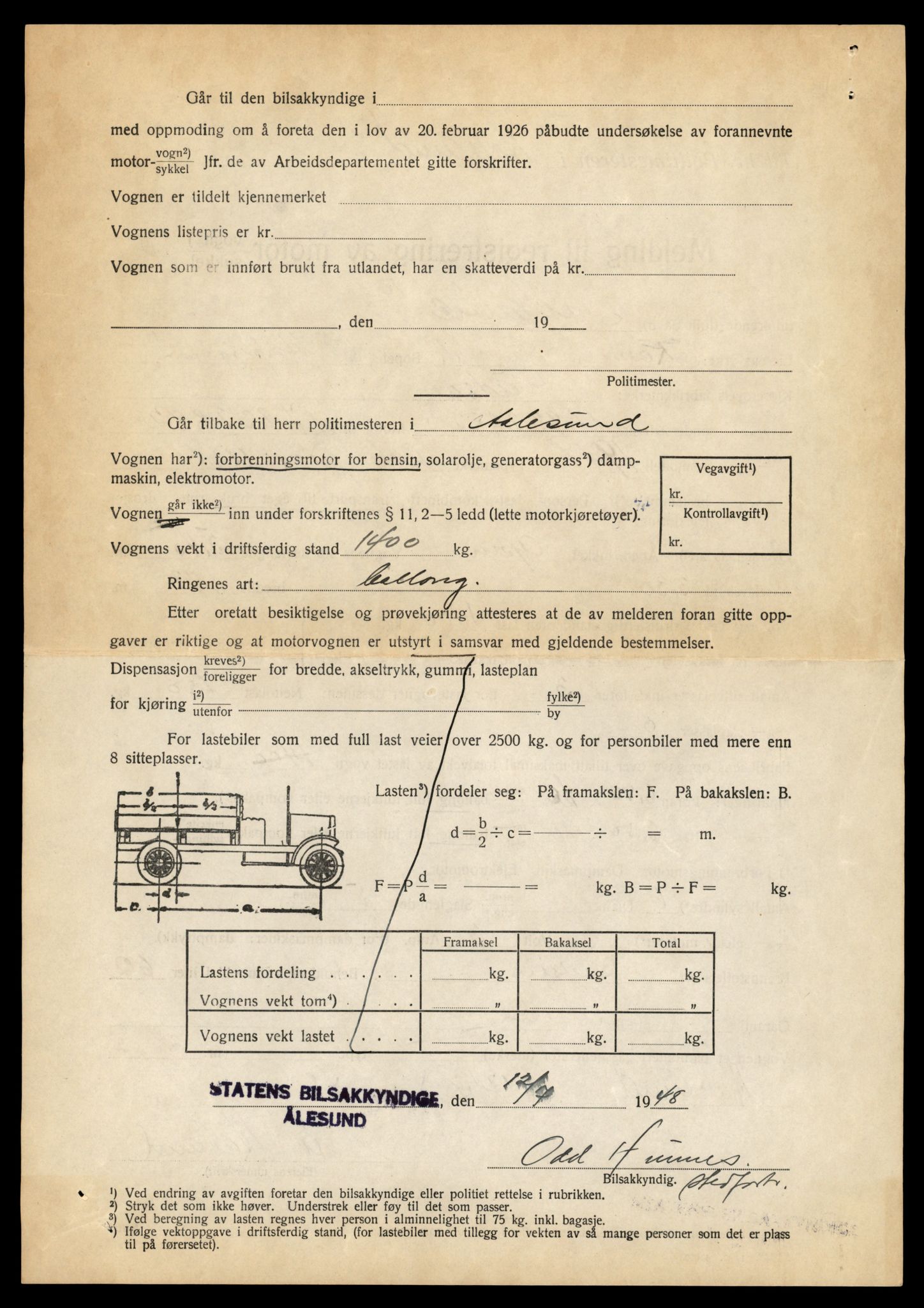 Møre og Romsdal vegkontor - Ålesund trafikkstasjon, AV/SAT-A-4099/F/Fe/L0034: Registreringskort for kjøretøy T 12500 - T 12652, 1927-1998, p. 907