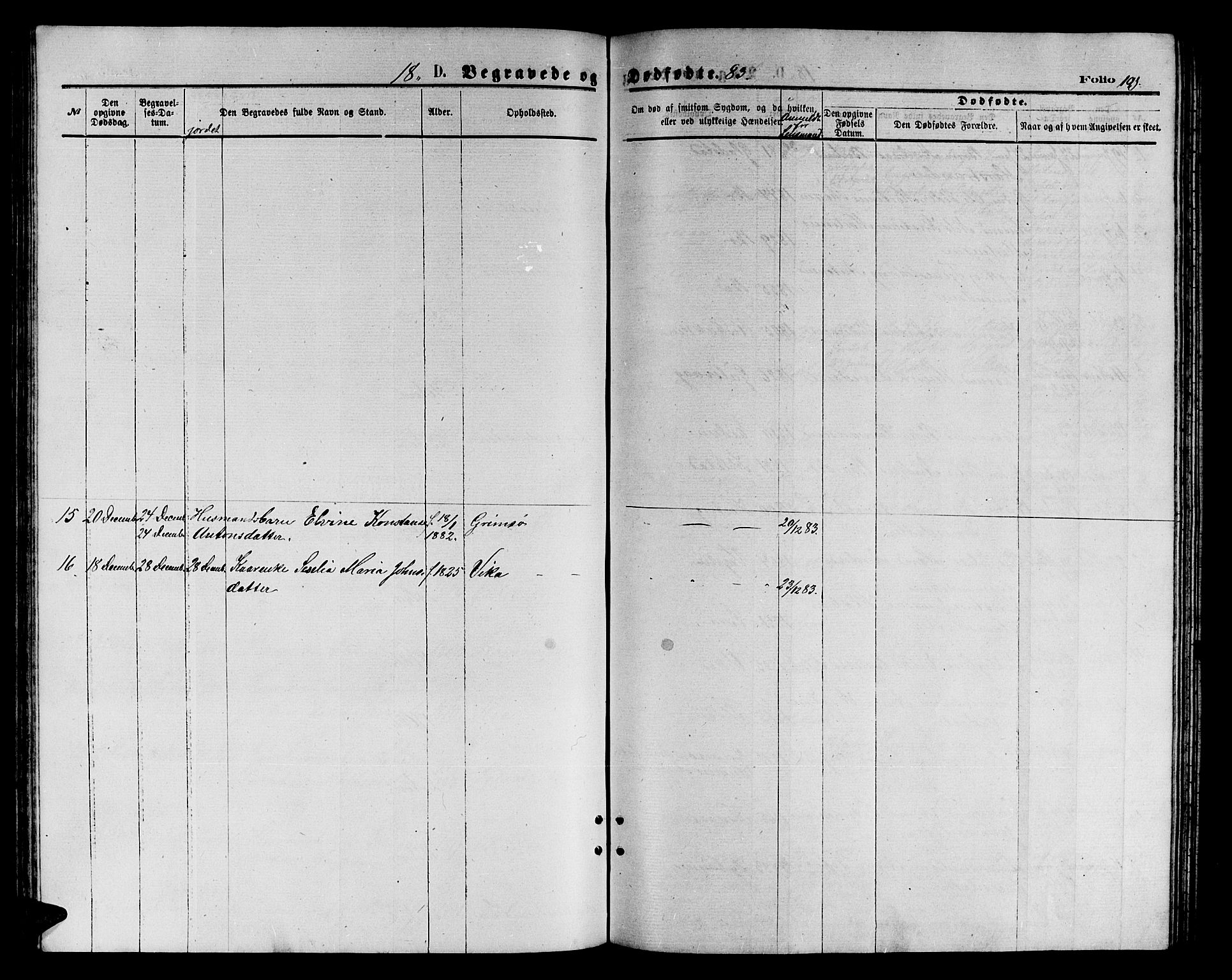 Ministerialprotokoller, klokkerbøker og fødselsregistre - Nordland, AV/SAT-A-1459/816/L0252: Parish register (copy) no. 816C02, 1871-1885, p. 191