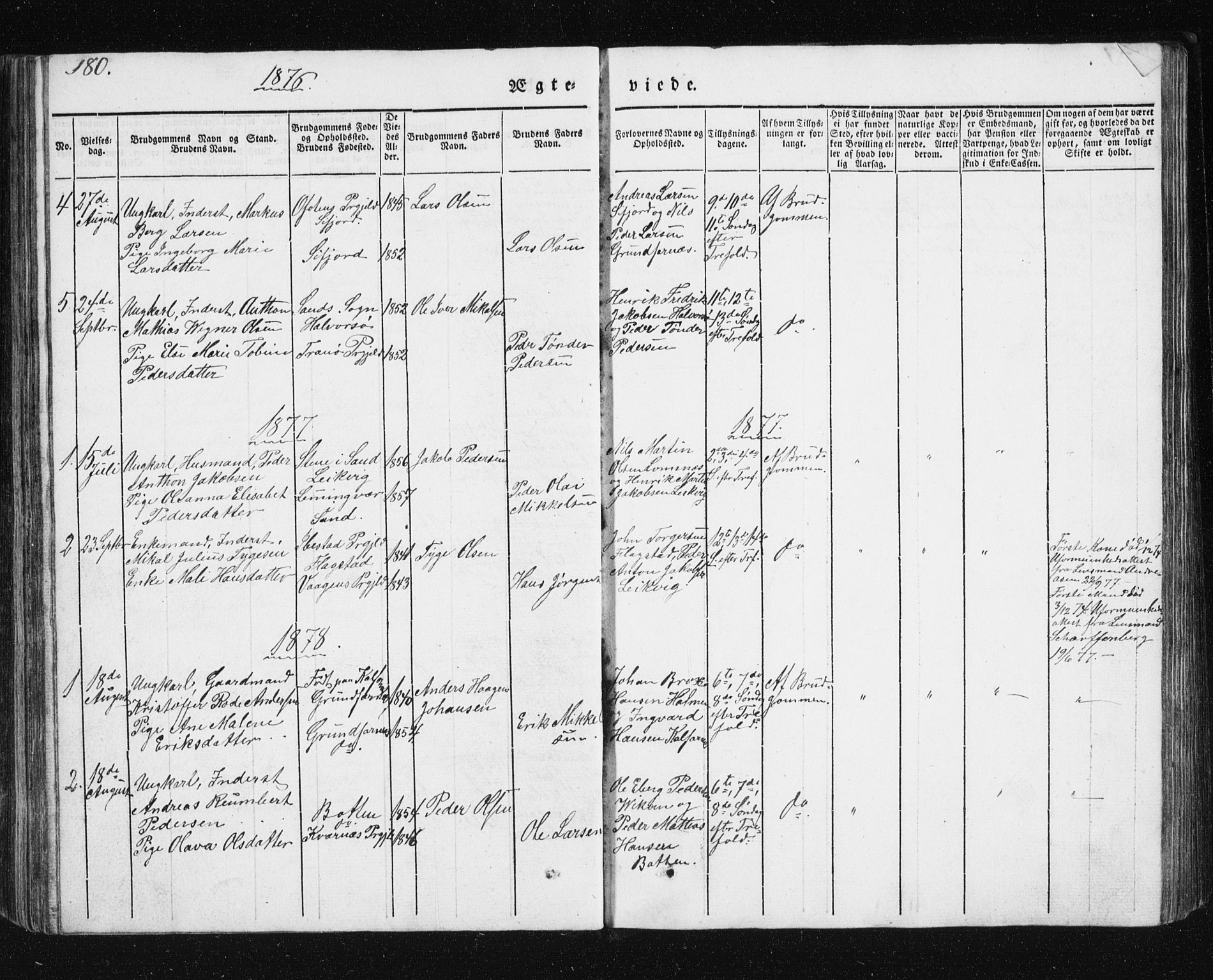 Berg sokneprestkontor, SATØ/S-1318/G/Ga/Gab/L0011klokker: Parish register (copy) no. 11, 1833-1878, p. 180
