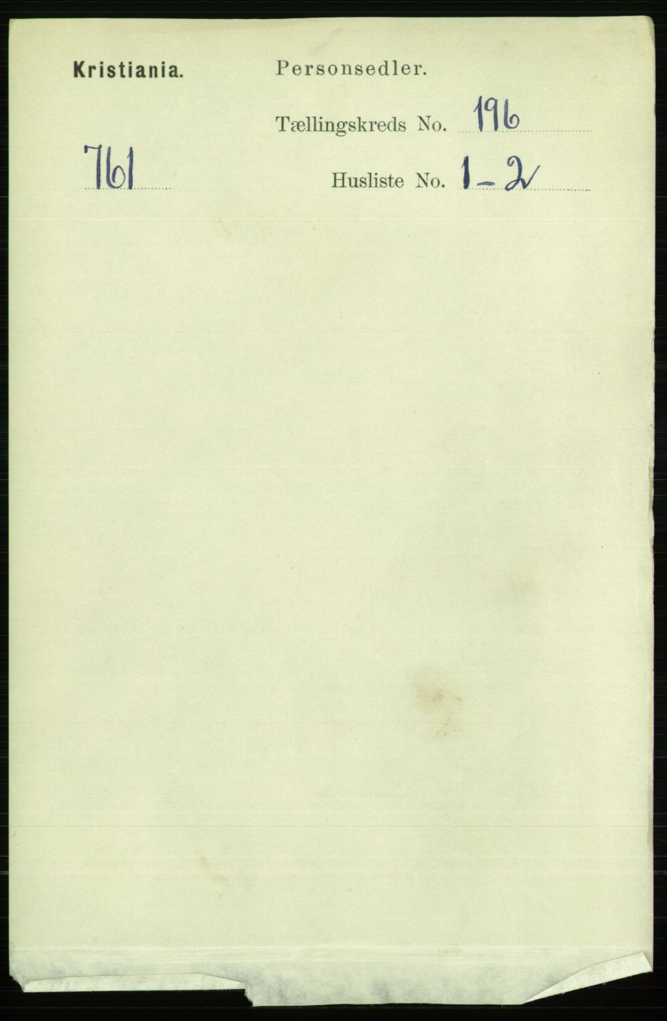 RA, 1891 census for 0301 Kristiania, 1891, p. 118092
