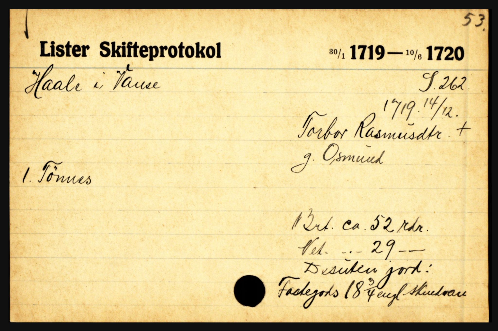 Lister sorenskriveri, AV/SAK-1221-0003/H, p. 18459