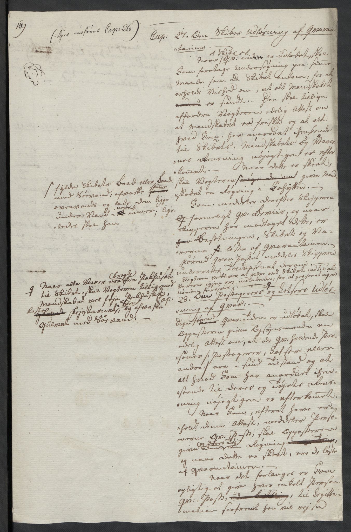 Christie, Wilhelm Frimann Koren, AV/RA-PA-0014/F/L0006: Christies dokumenter fra Stortinget, 1817-1818, p. 42