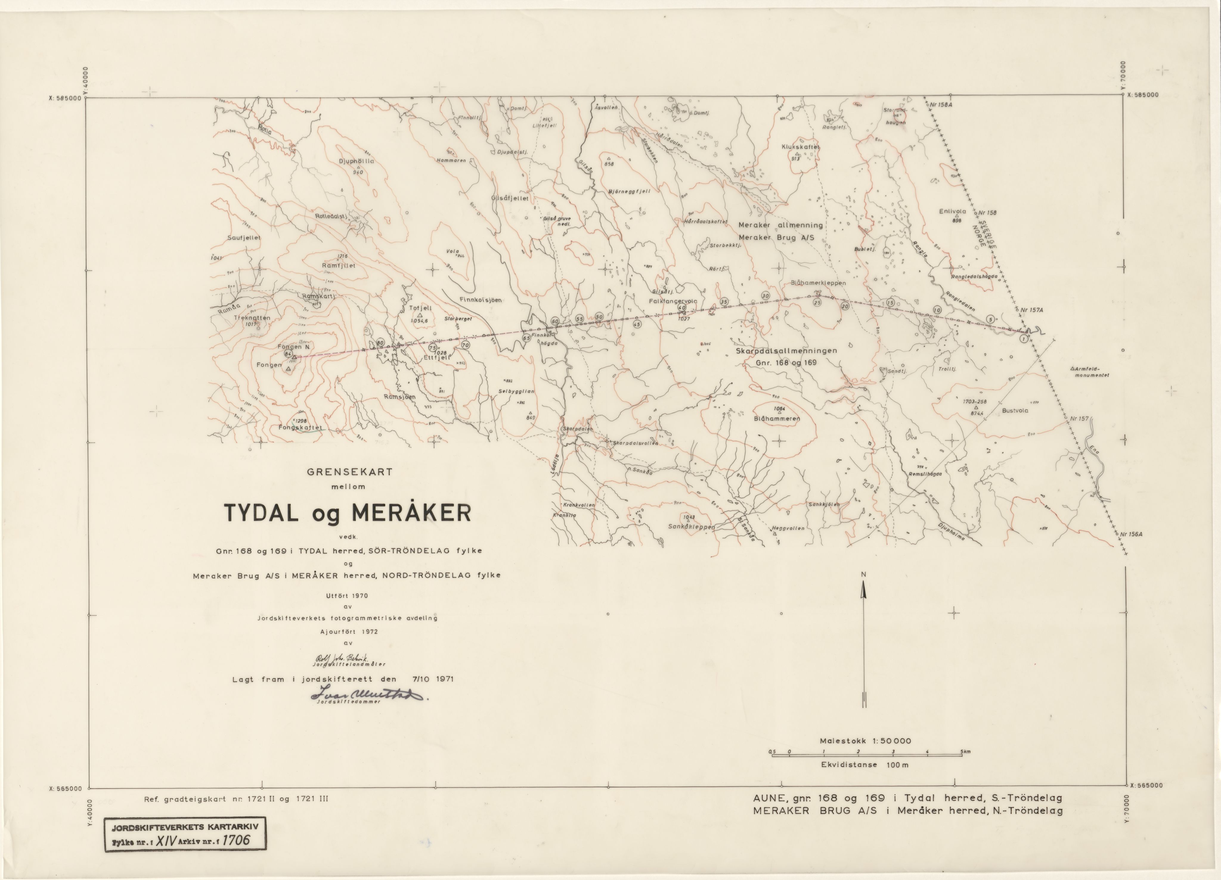 Jordskifteverkets kartarkiv, RA/S-3929/T, 1859-1988, p. 2673