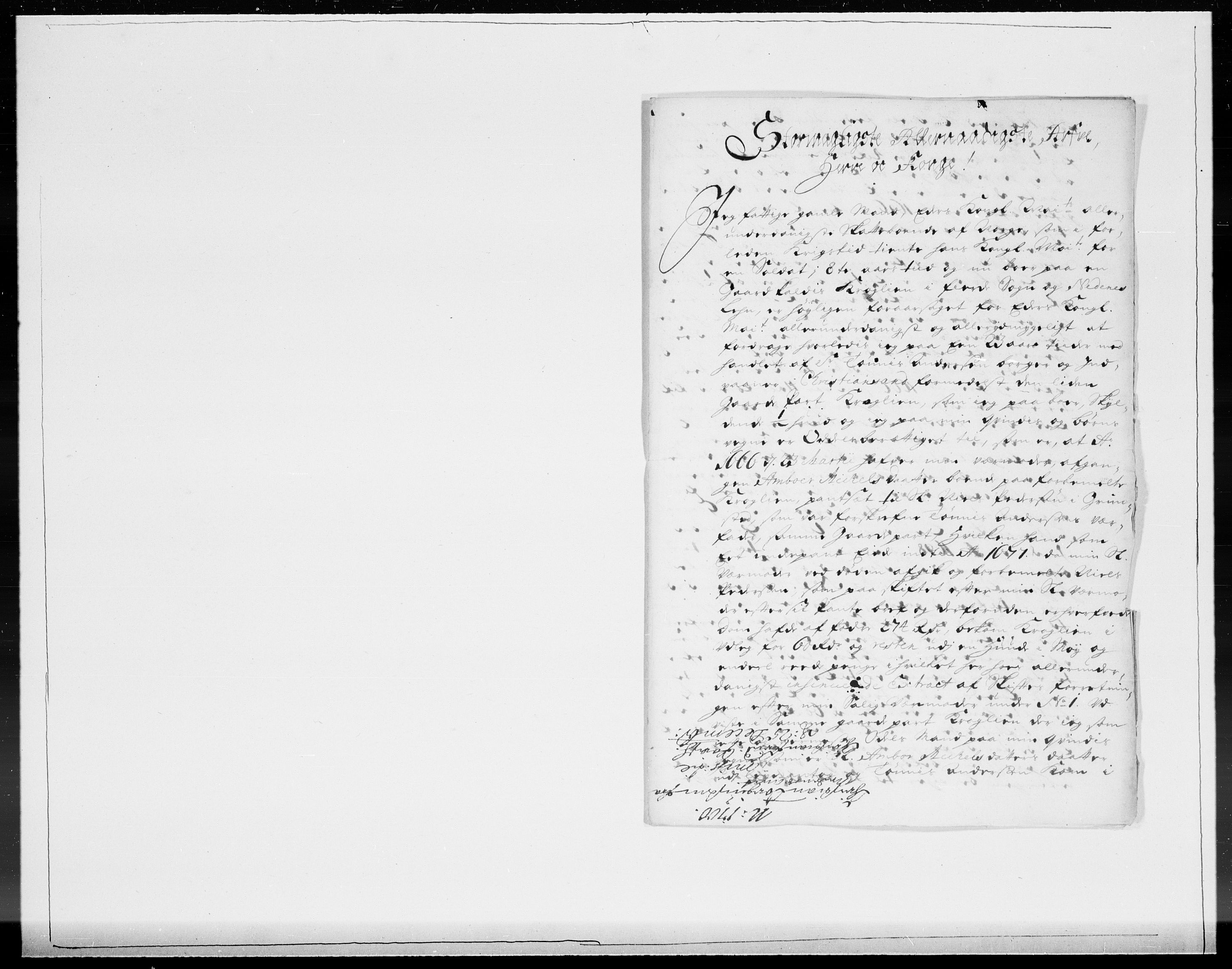 Danske Kanselli 1572-1799, AV/RA-EA-3023/F/Fc/Fcc/Fcca/L0051: Norske innlegg 1572-1799, 1700, p. 171