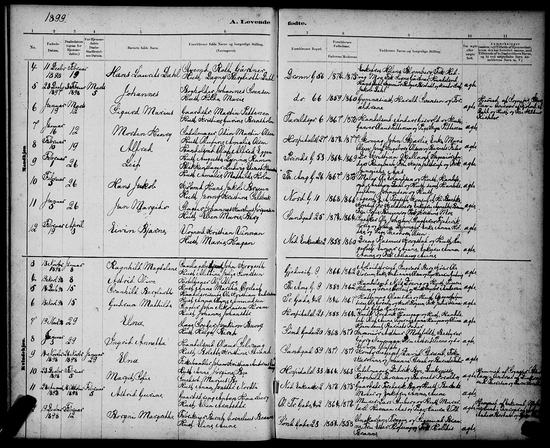 Ministerialprotokoller, klokkerbøker og fødselsregistre - Sør-Trøndelag, SAT/A-1456/602/L0143: Parish register (copy) no. 602C11, 1878-1902