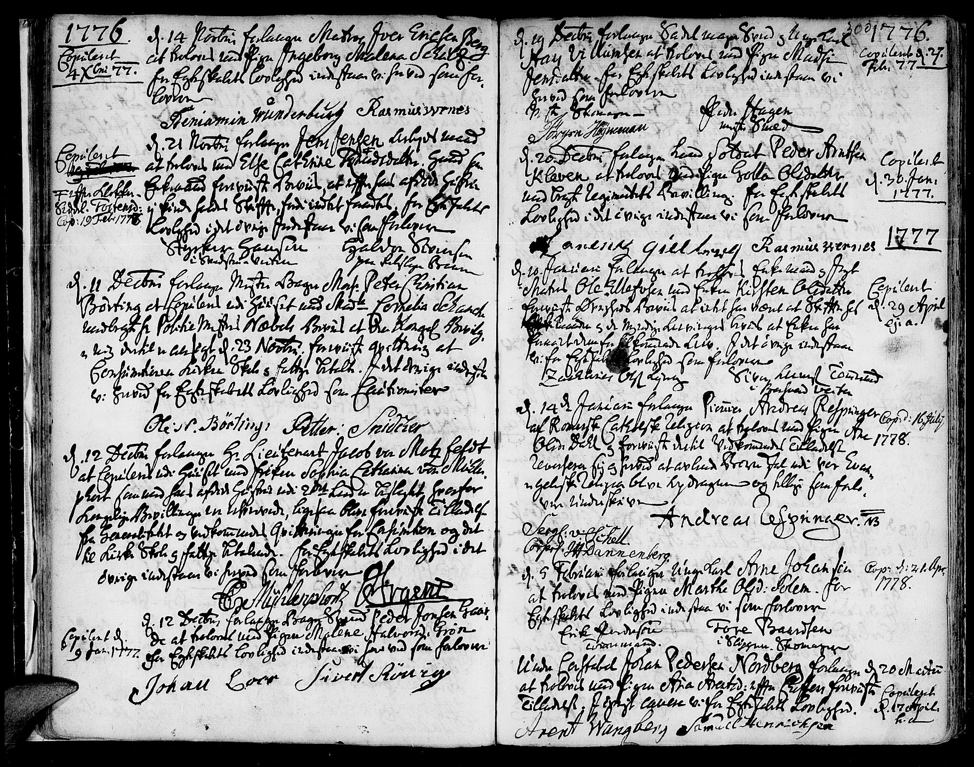 Ministerialprotokoller, klokkerbøker og fødselsregistre - Sør-Trøndelag, SAT/A-1456/601/L0038: Parish register (official) no. 601A06, 1766-1877, p. 300