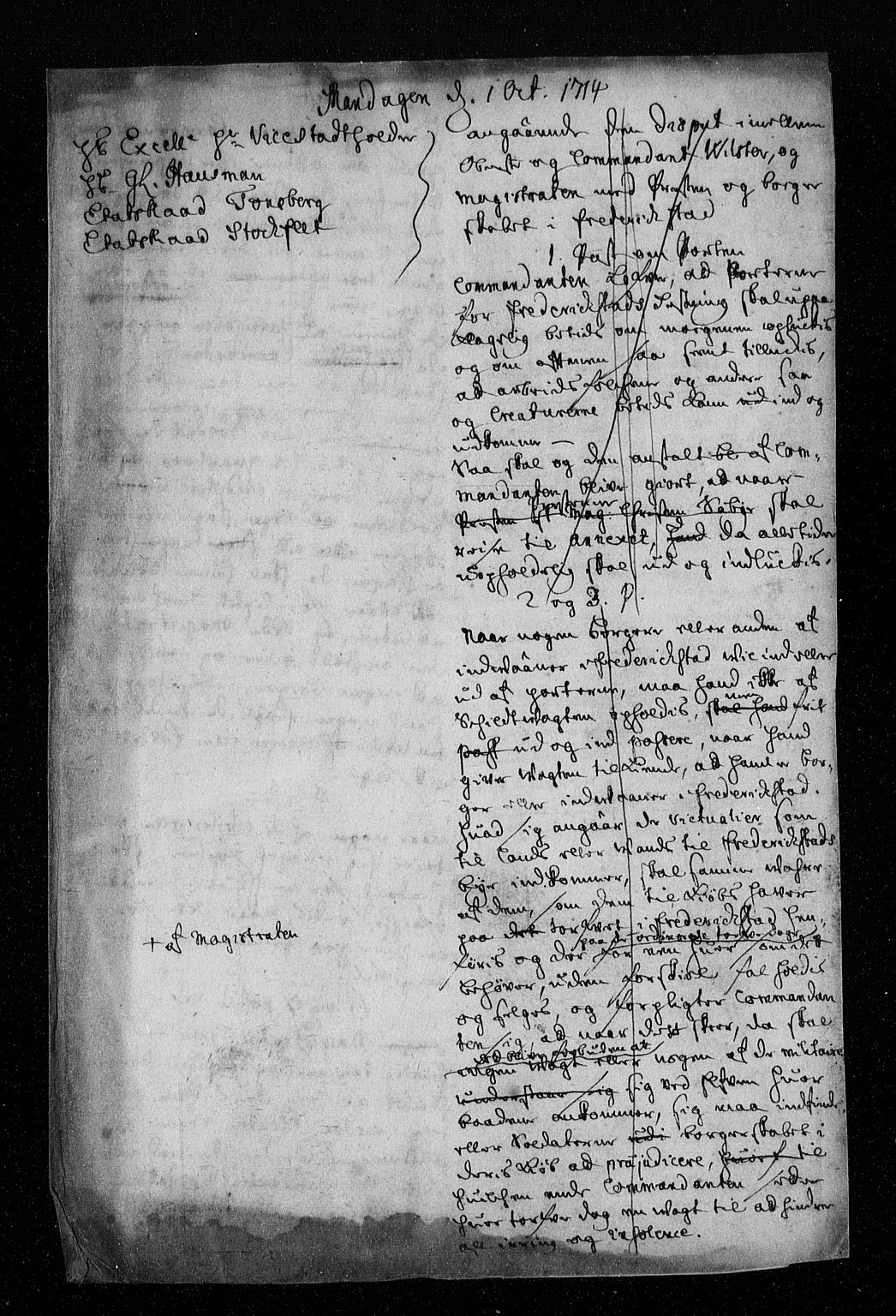 Stattholderembetet 1572-1771, AV/RA-EA-2870/Aa/L0006: Konsept til voteringsprotokoll, 1714-1715, p. 200