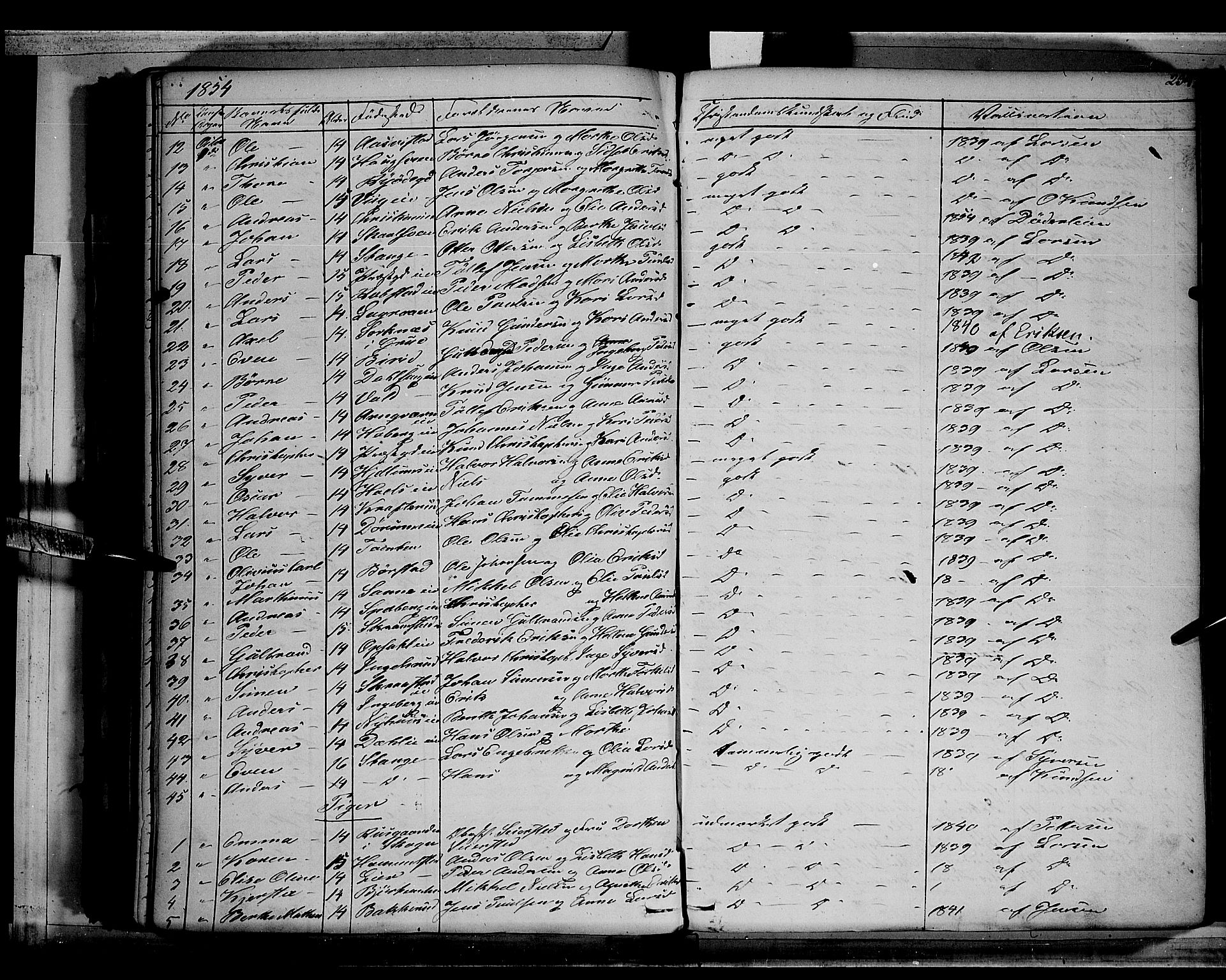 Vang prestekontor, Hedmark, AV/SAH-PREST-008/H/Ha/Haa/L0010: Parish register (official) no. 10, 1841-1855, p. 234