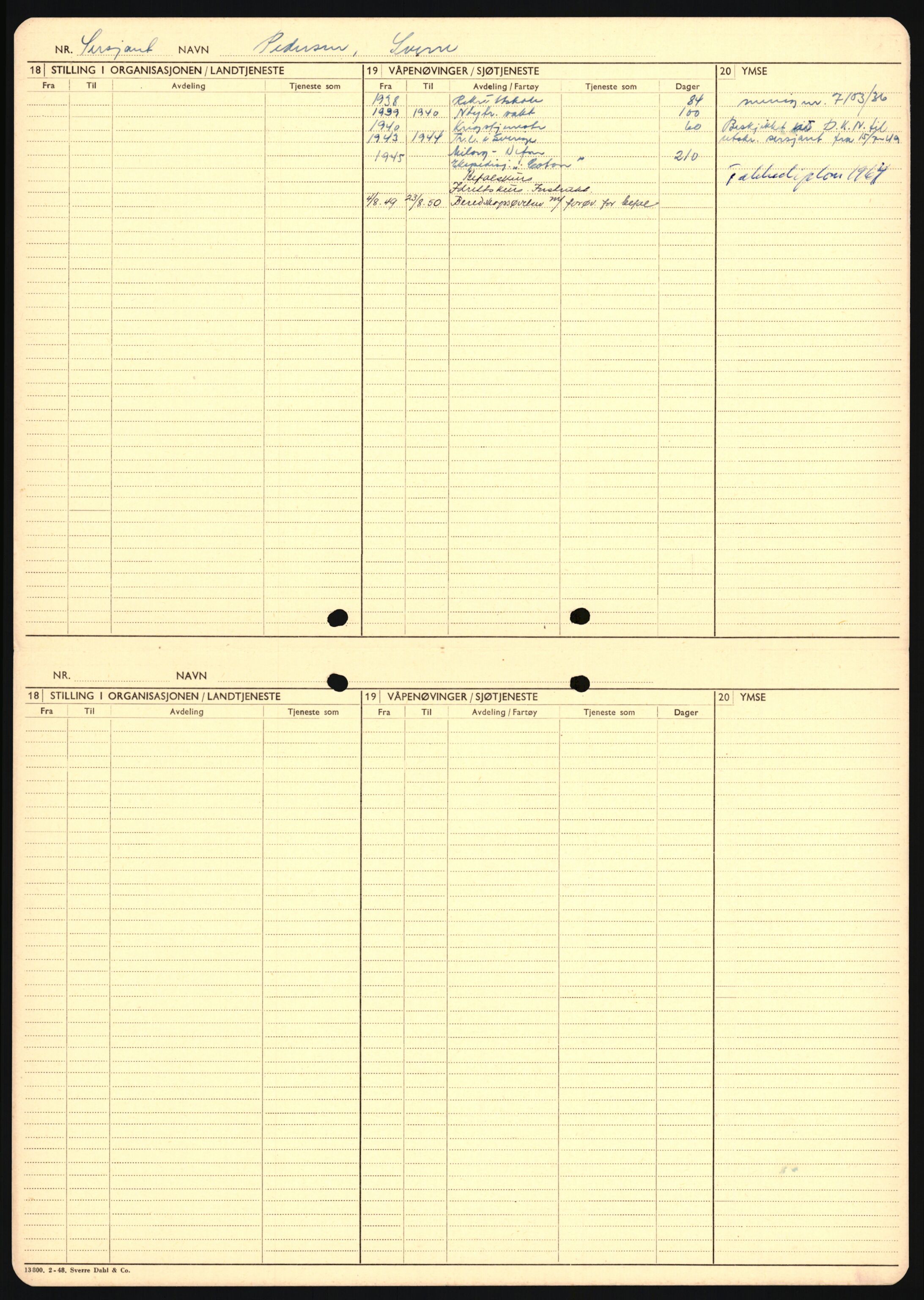 Forsvaret, Sør-Hålogaland landforsvar, AV/RA-RAFA-2552/P/Pa/L0302: Personellmapper for slettet personell, yrkesbefal og vernepliktig befal, født 1913-1916, 1932-1976, p. 355