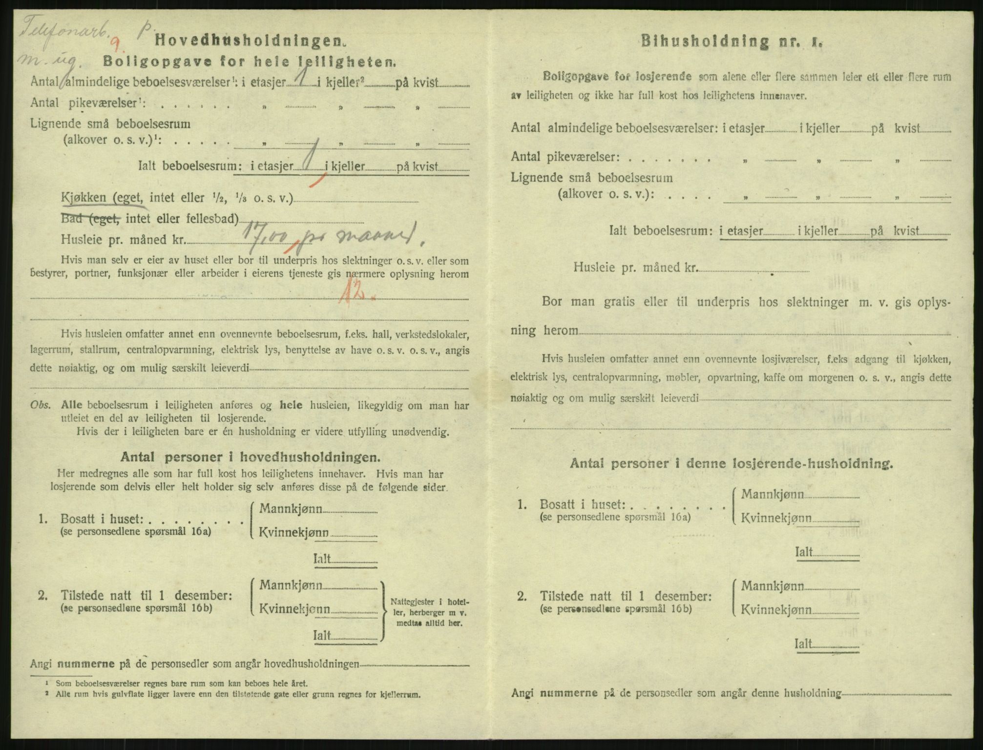 SAKO, 1920 census for Horten, 1920, p. 5716