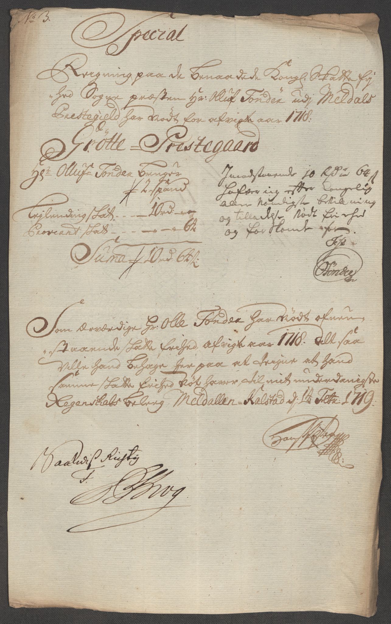 Rentekammeret inntil 1814, Reviderte regnskaper, Fogderegnskap, RA/EA-4092/R60/L3972: Fogderegnskap Orkdal og Gauldal, 1718, p. 153