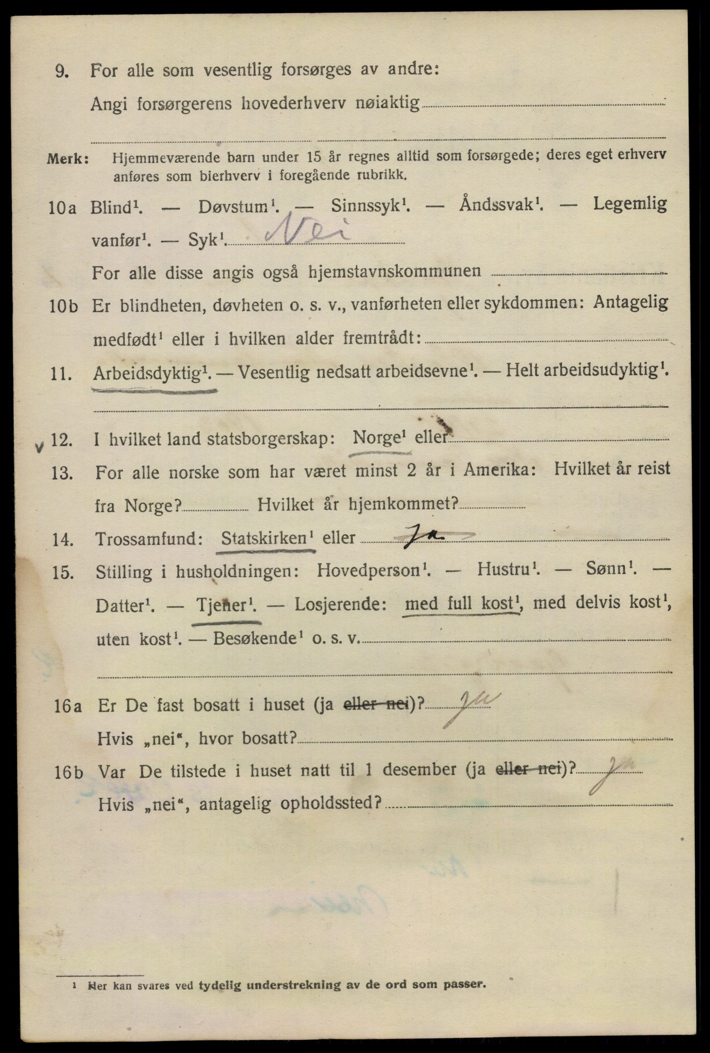 SAO, 1920 census for Kristiania, 1920, p. 150148