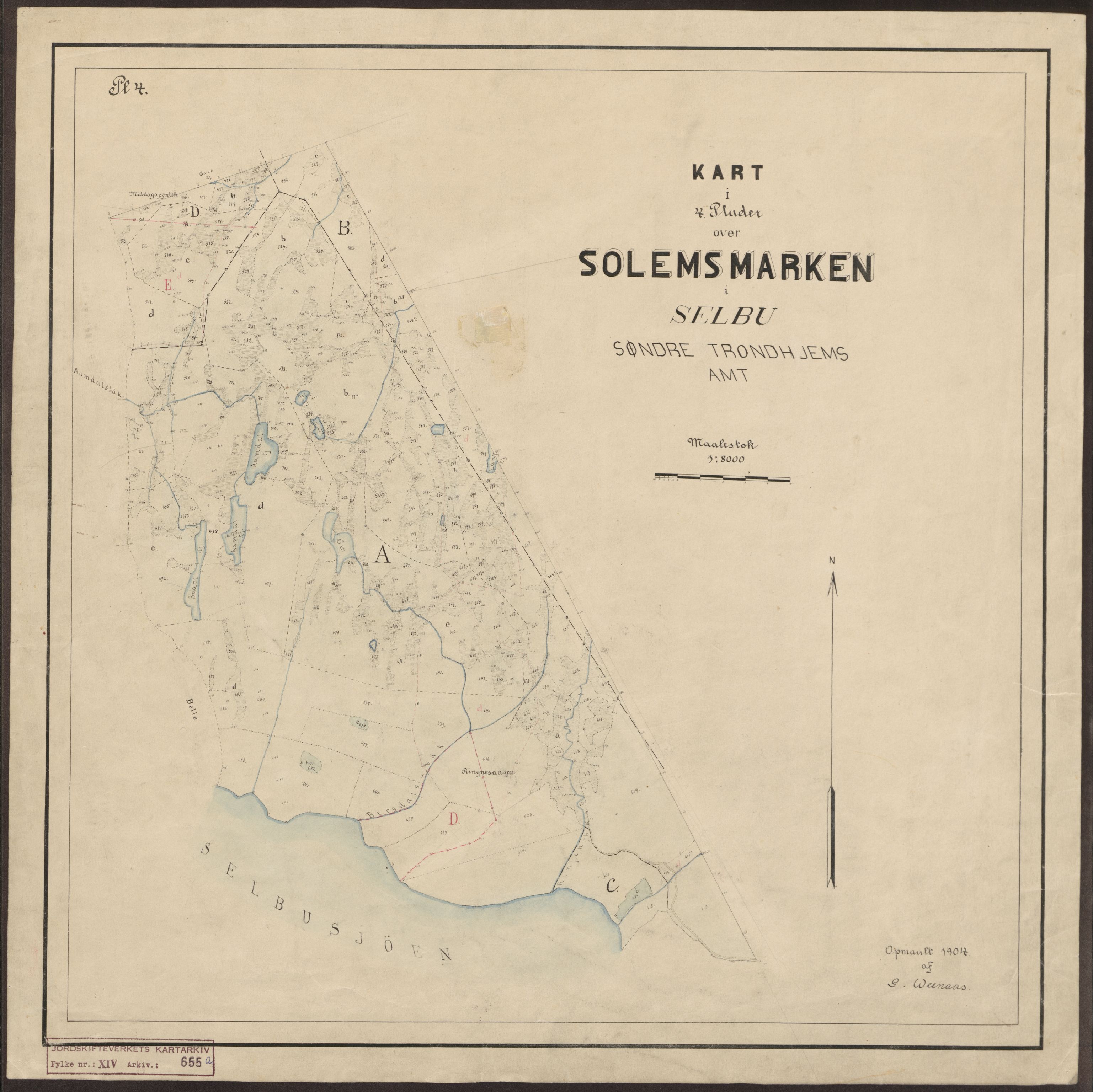 Jordskifteverkets kartarkiv, RA/S-3929/T, 1859-1988, p. 931