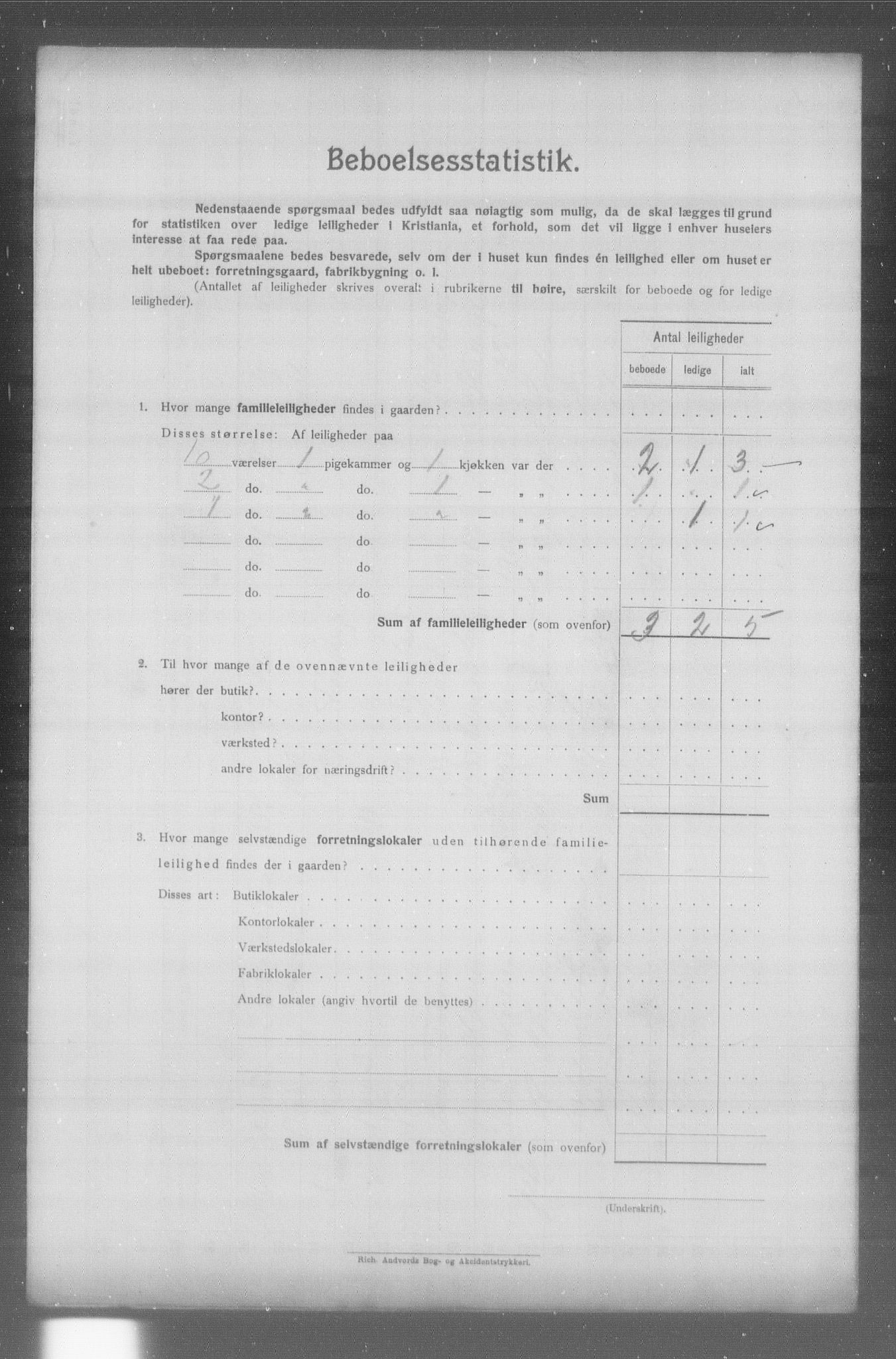 OBA, Municipal Census 1904 for Kristiania, 1904, p. 23974