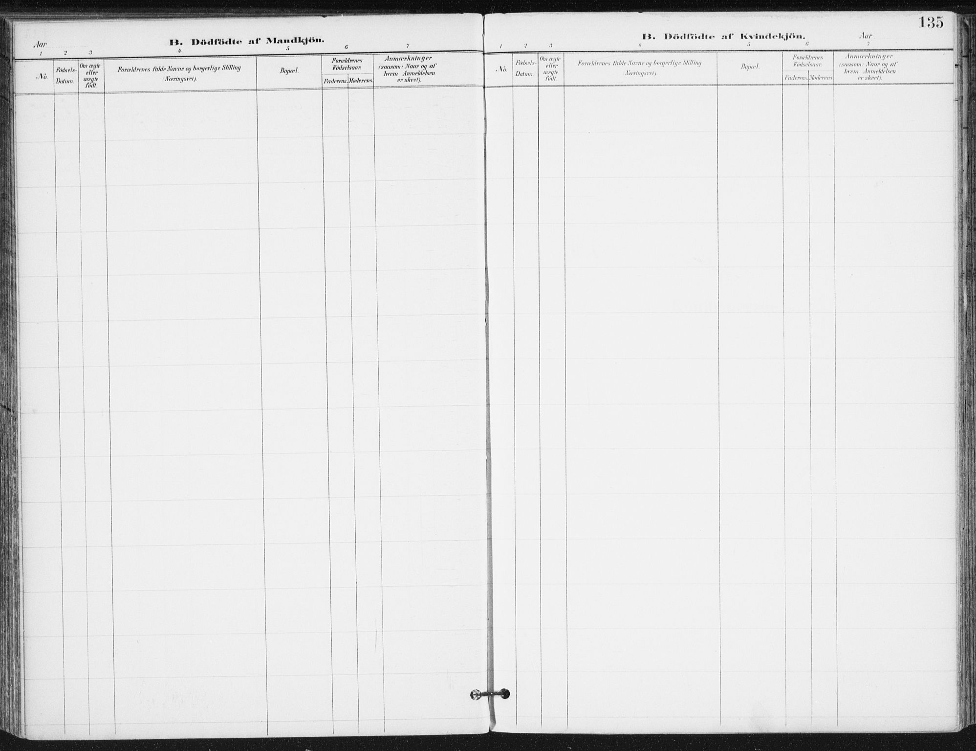 Romedal prestekontor, AV/SAH-PREST-004/K/L0011: Parish register (official) no. 11, 1896-1912, p. 135