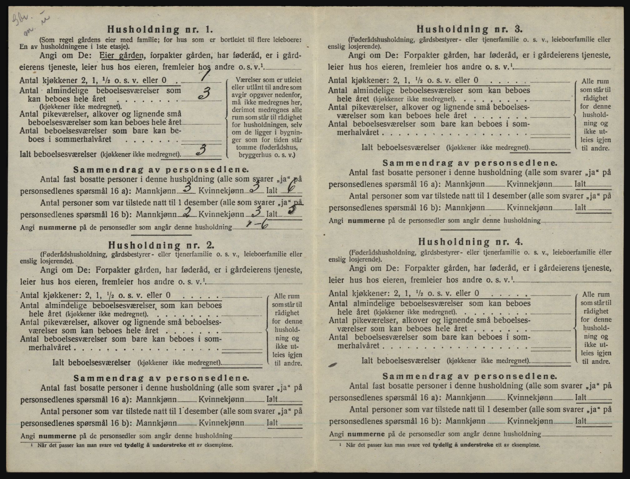 SAO, 1920 census for Idd, 1920, p. 1603