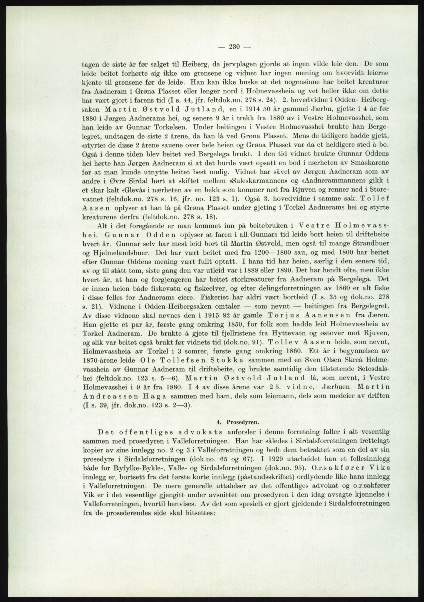 Høyfjellskommisjonen, AV/RA-S-1546/X/Xa/L0001: Nr. 1-33, 1909-1953, p. 1565