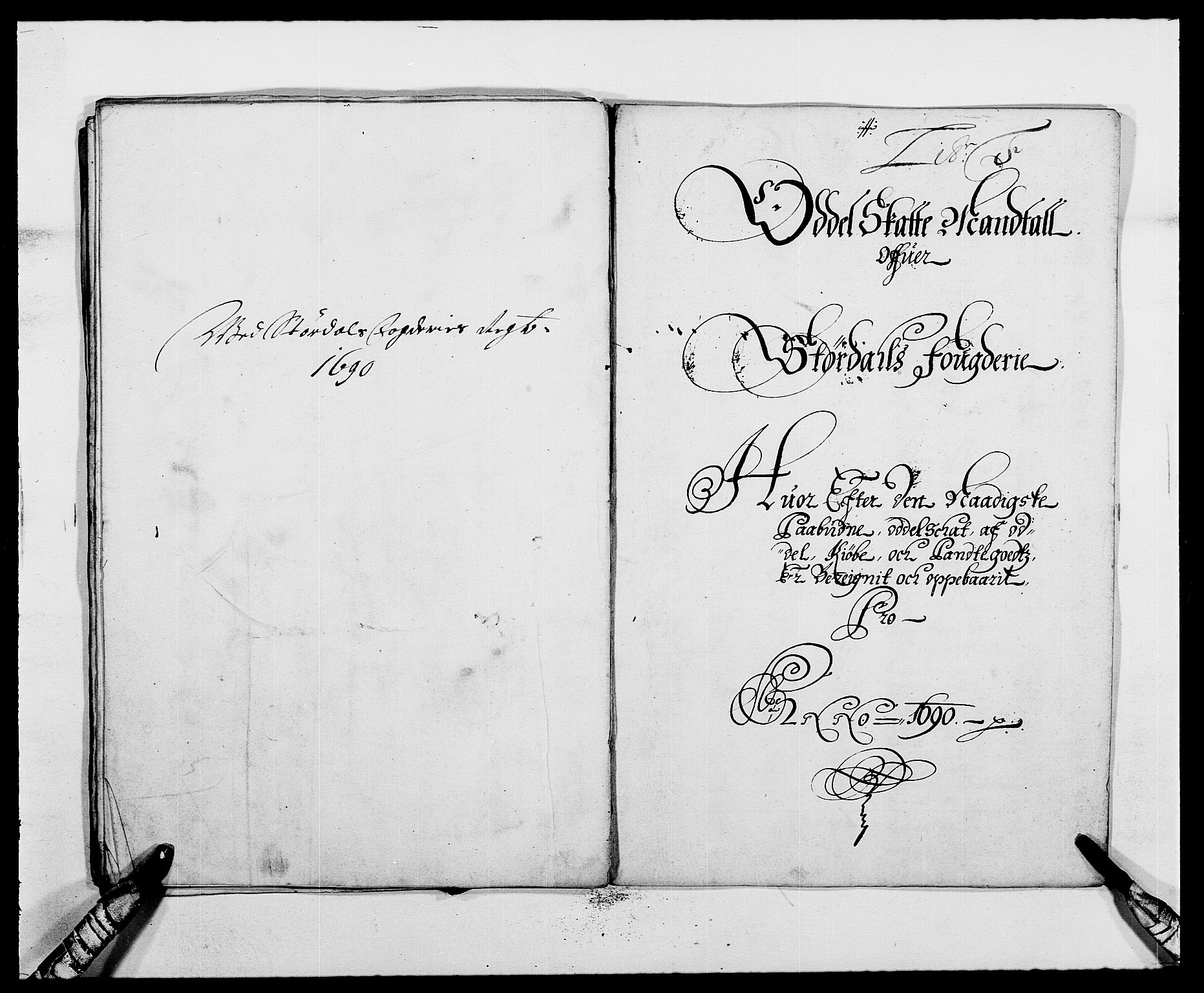 Rentekammeret inntil 1814, Reviderte regnskaper, Fogderegnskap, AV/RA-EA-4092/R62/L4184: Fogderegnskap Stjørdal og Verdal, 1690-1691, p. 93