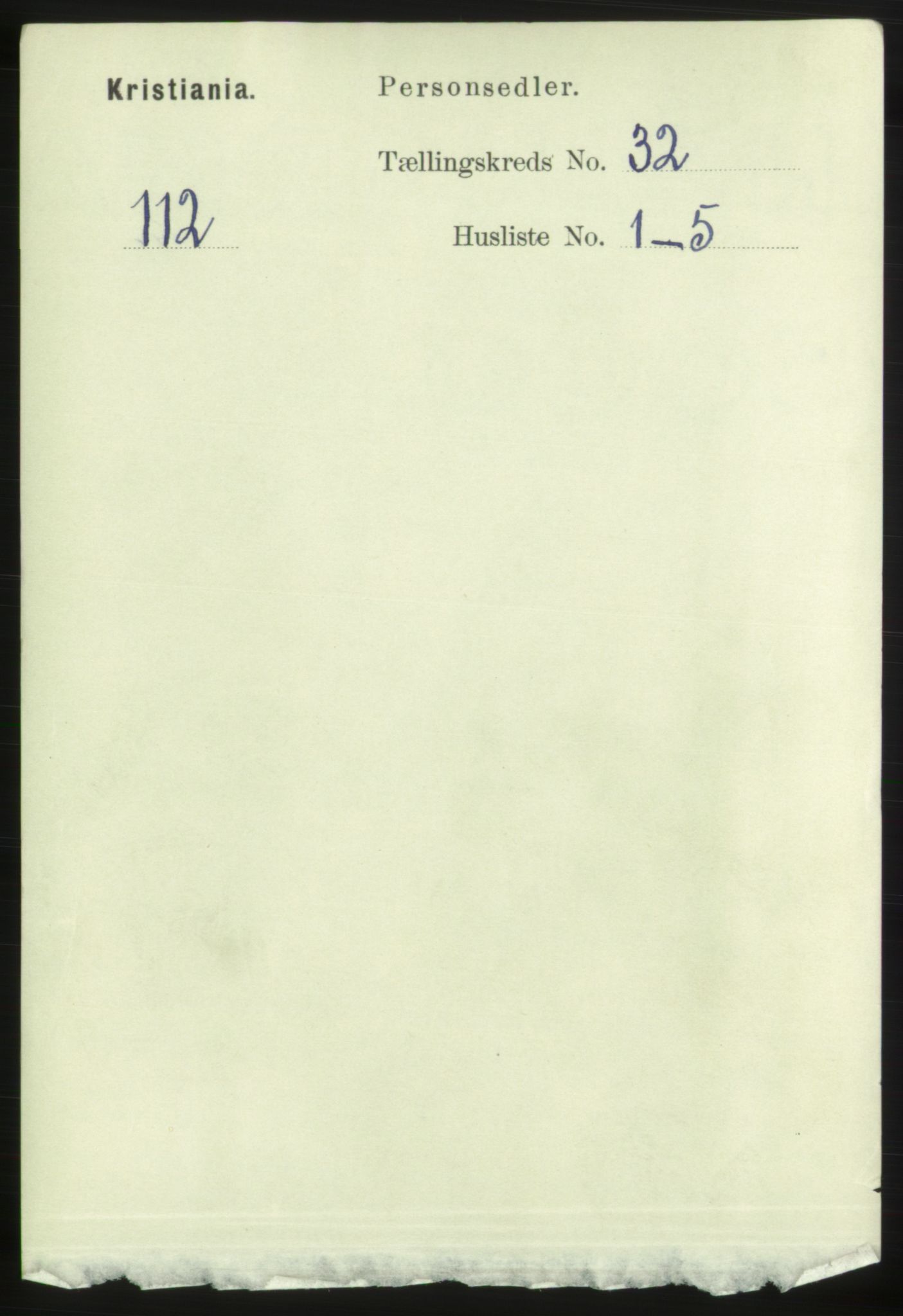 RA, 1891 census for 0301 Kristiania, 1891, p. 16864