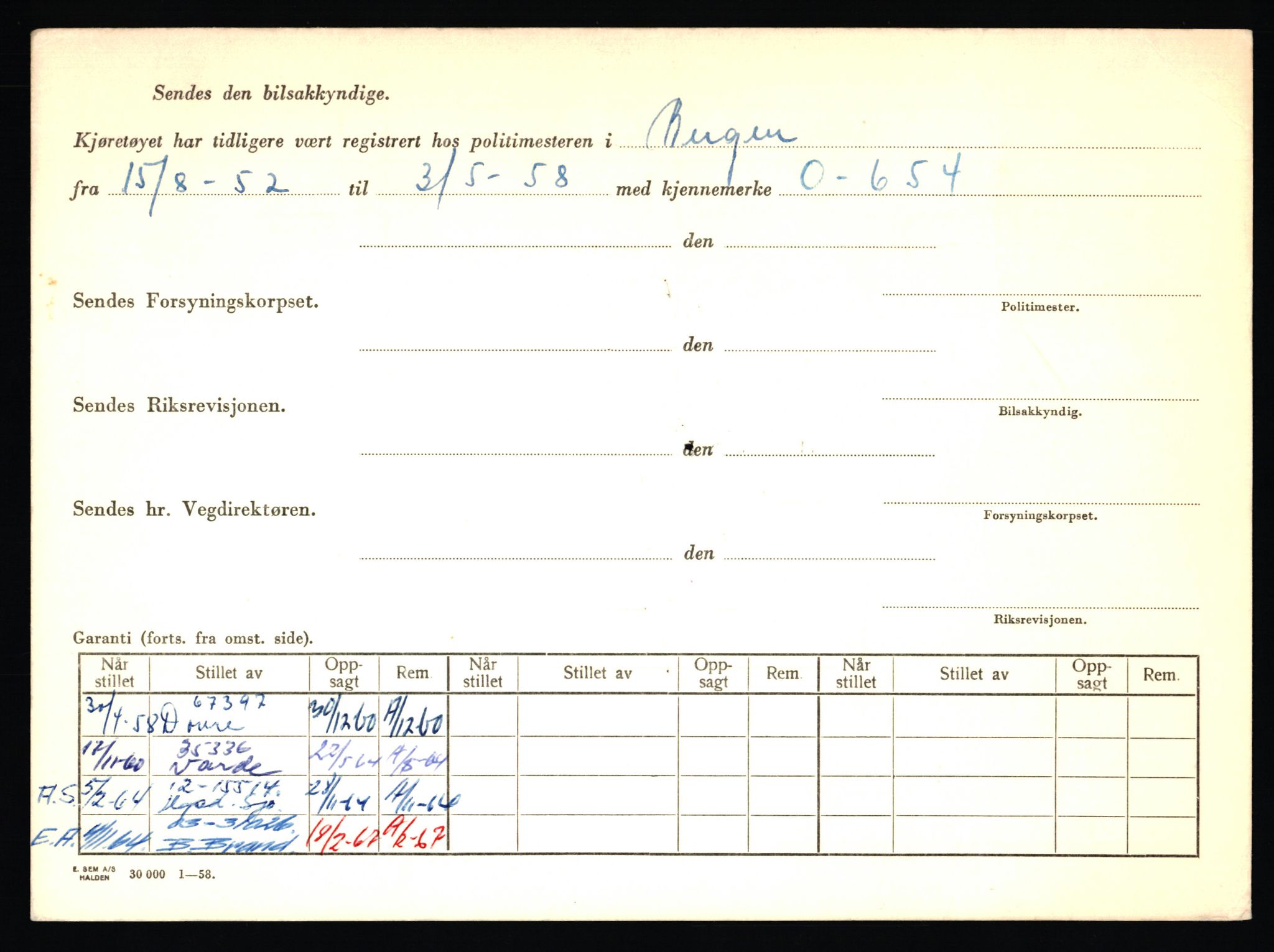 Stavanger trafikkstasjon, AV/SAST-A-101942/0/F/L0050: L-50600 - L-51299, 1930-1971, p. 206