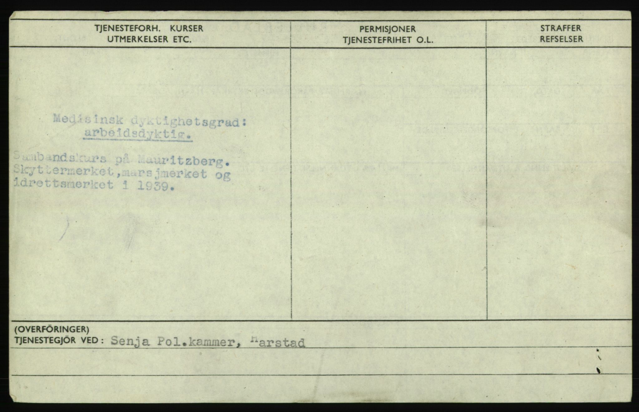 Forsvaret, Troms infanteriregiment nr. 16, AV/RA-RAFA-3146/P/Pa/L0023: Rulleblad for regimentets menige mannskaper, årsklasse 1939, 1939, p. 1354