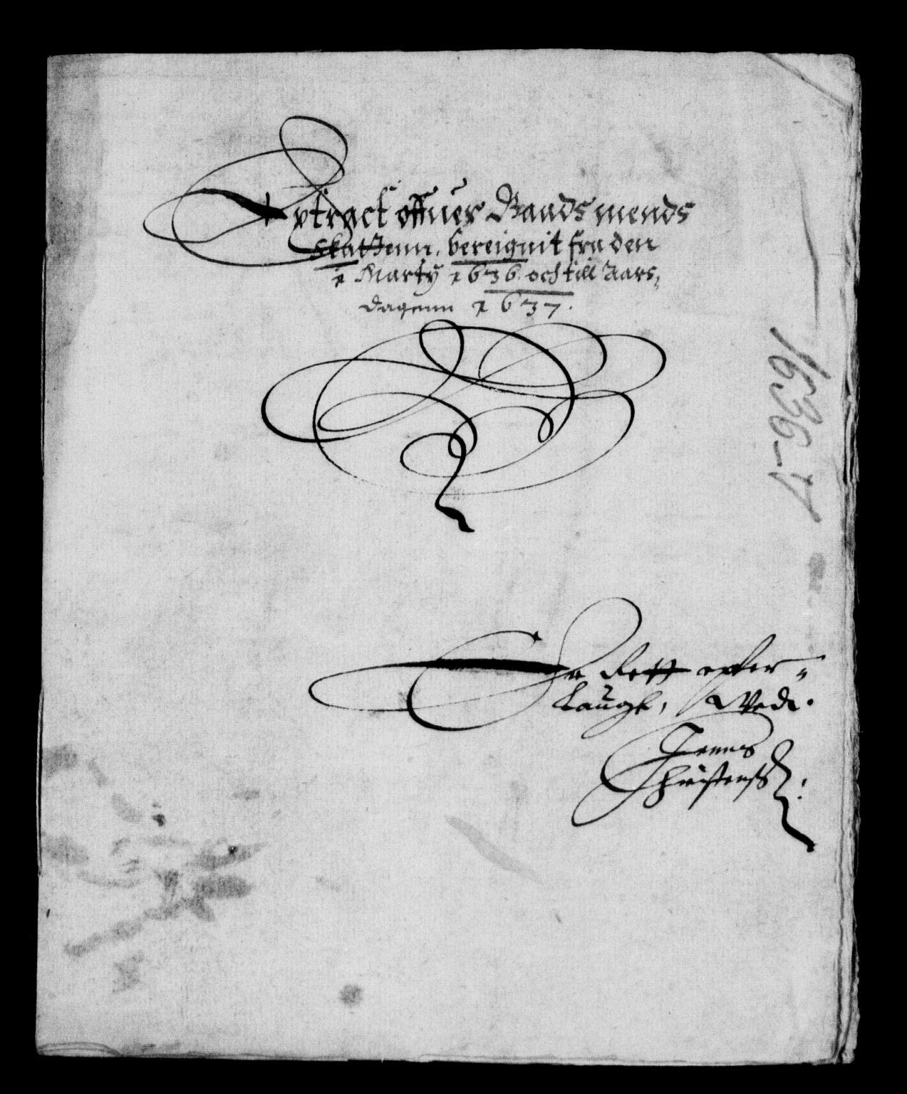 Rentekammeret inntil 1814, Reviderte regnskaper, Lensregnskaper, AV/RA-EA-5023/R/Rb/Rbw/L0060: Trondheim len, 1636-1638