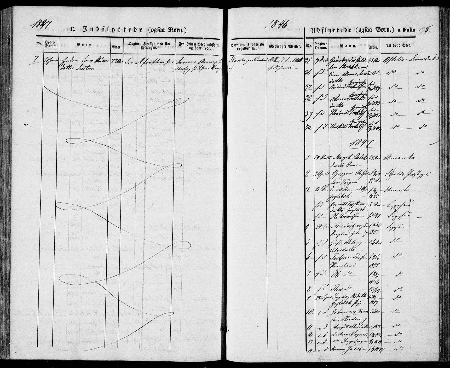 Vinje kirkebøker, SAKO/A-312/F/Fa/L0004: Parish register (official) no. I 4, 1843-1869, p. 395