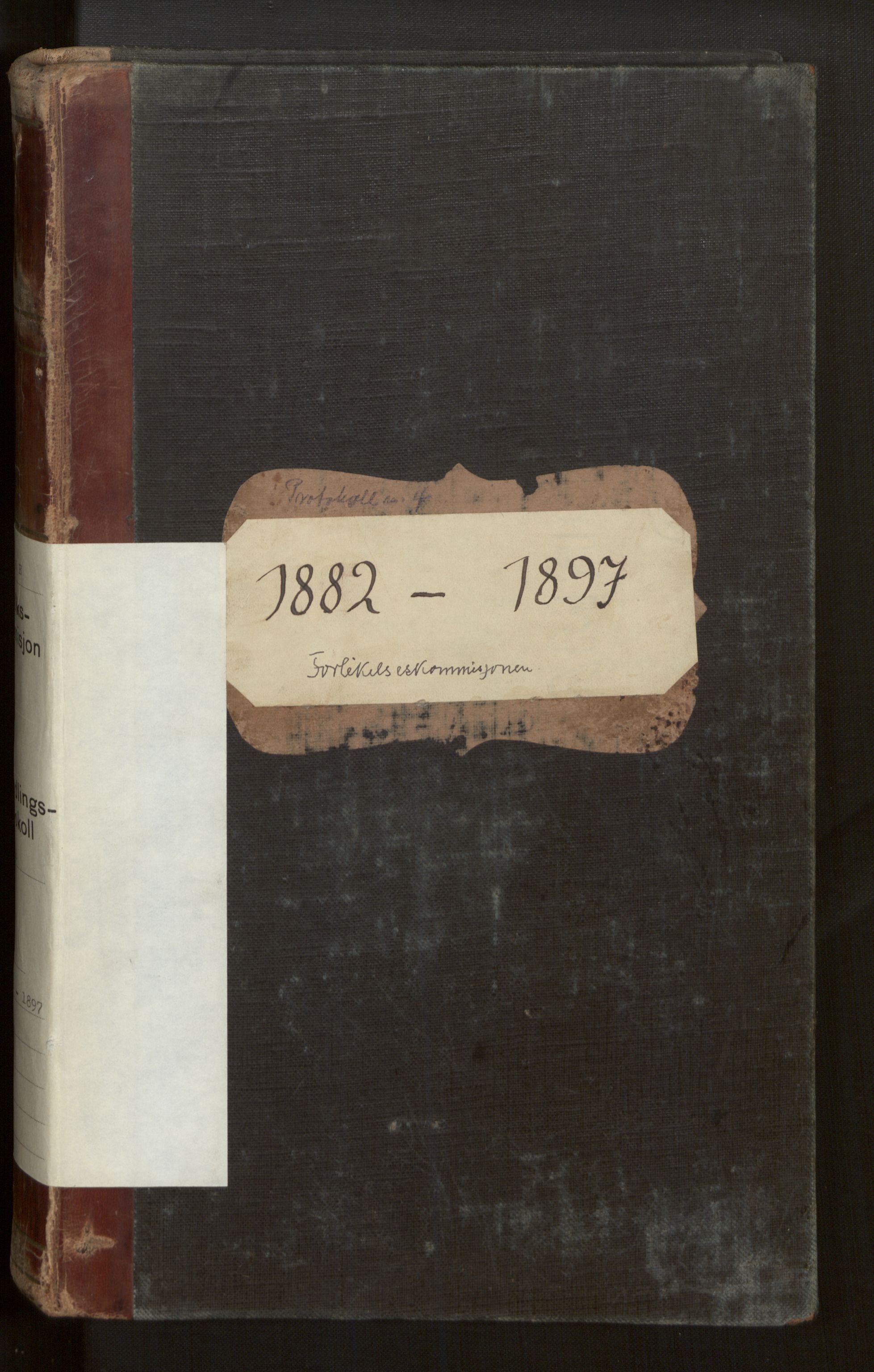 Etne forliksråd, AV/SAB-A-18101/A/L0004: Forhandlingsprotokoll, 1882-1897