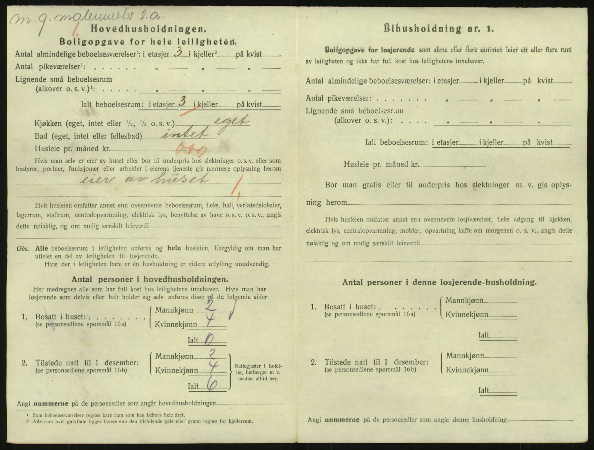 SAO, 1920 census for Kristiania, 1920, p. 22673