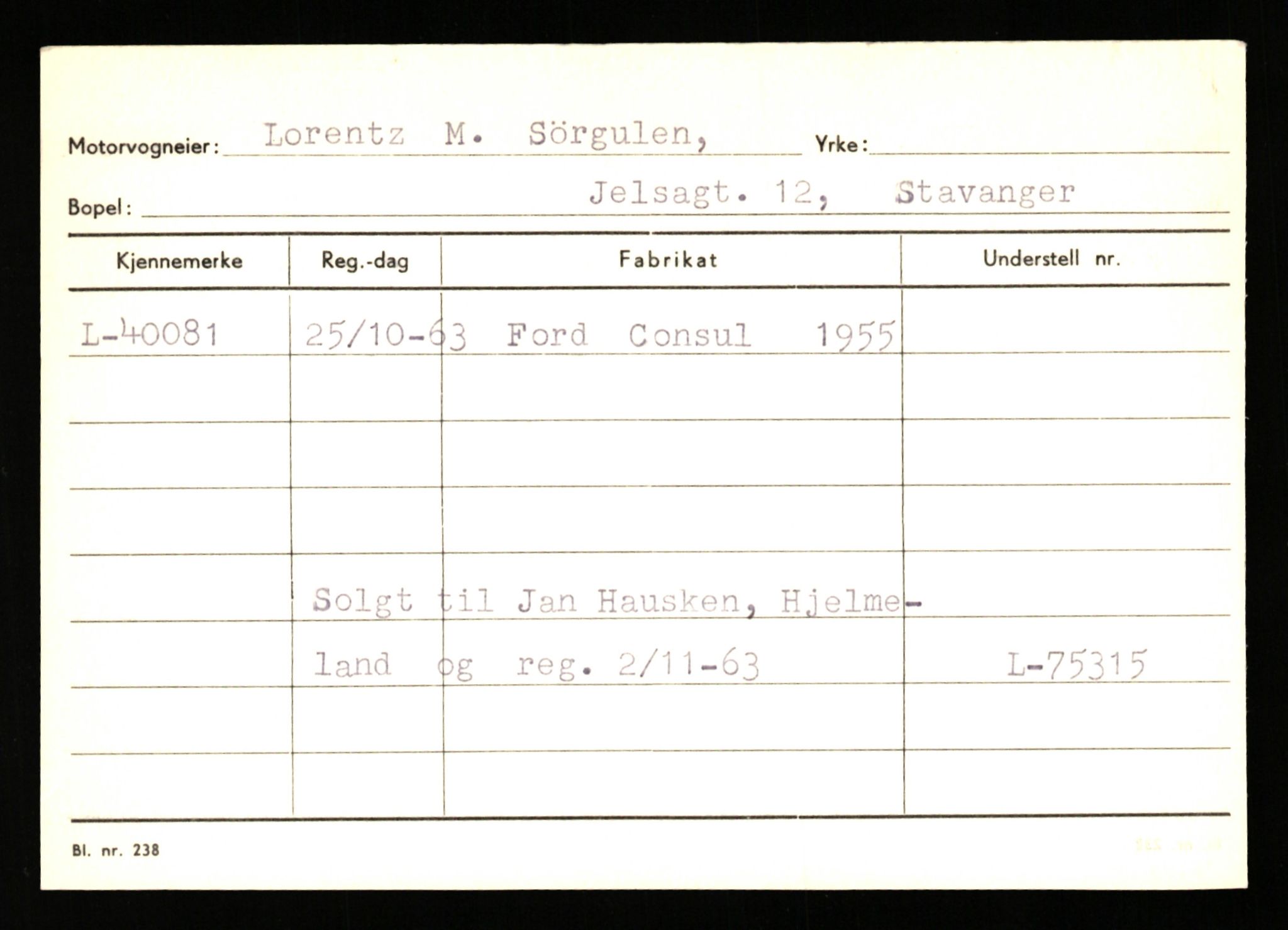 Stavanger trafikkstasjon, SAST/A-101942/0/G/L0006: Registreringsnummer: 34250 - 49007, 1930-1971, p. 1527