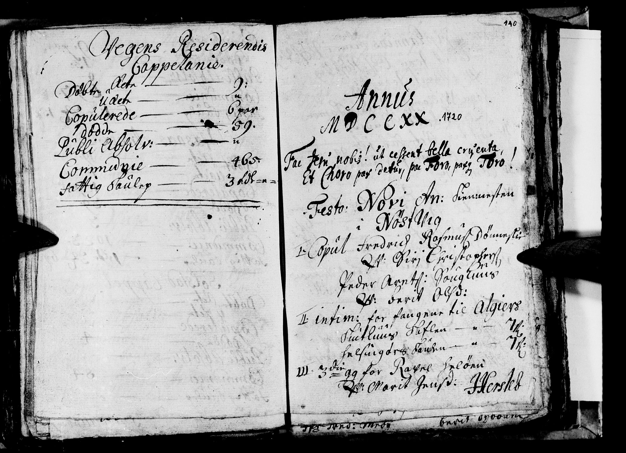 Ministerialprotokoller, klokkerbøker og fødselsregistre - Nordland, AV/SAT-A-1459/813/L0193: Parish register (official) no. 813A03, 1714-1724, p. 140