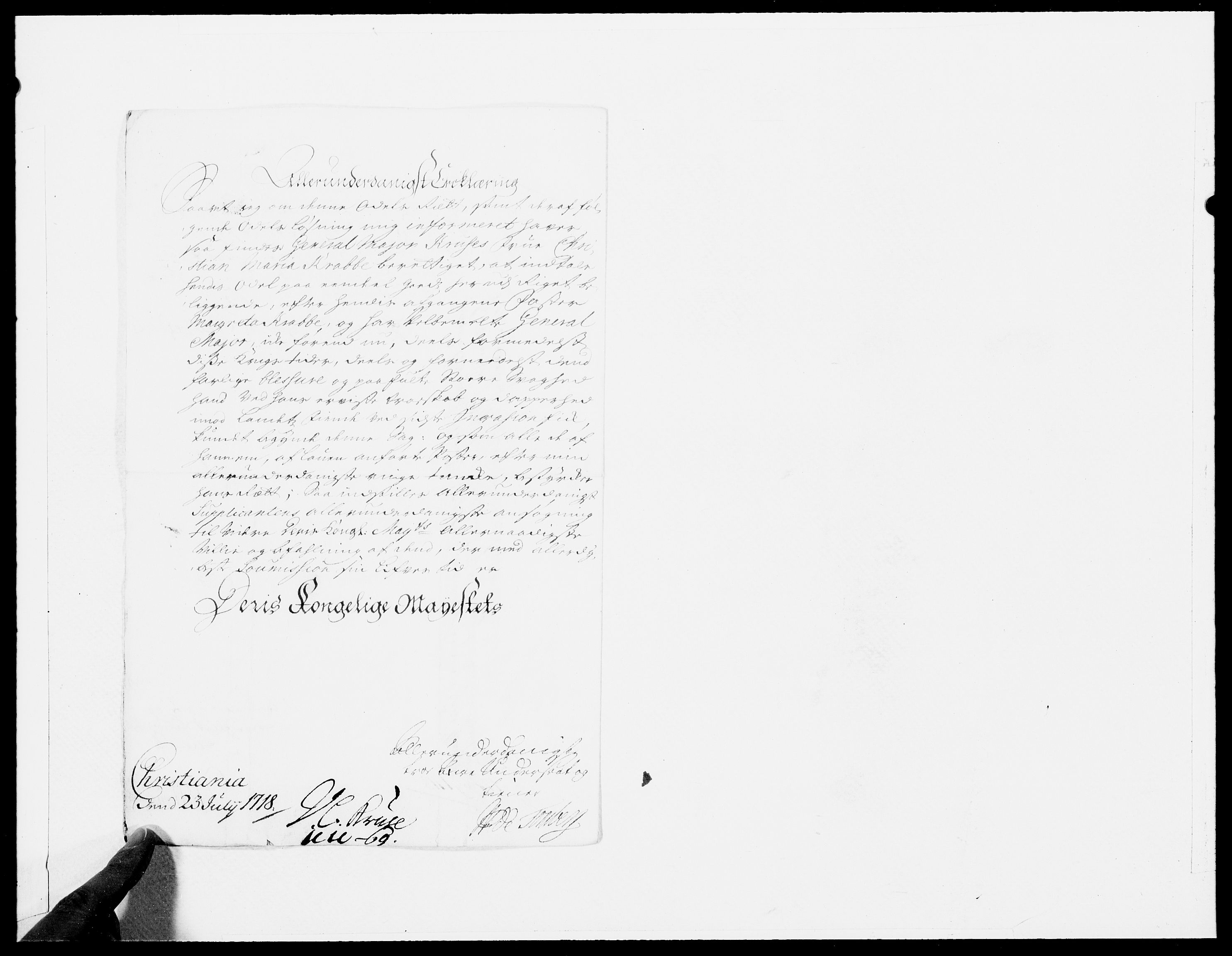 Danske Kanselli 1572-1799, AV/RA-EA-3023/F/Fc/Fcc/Fcca/L0086: Norske innlegg 1572-1799, 1720, p. 530