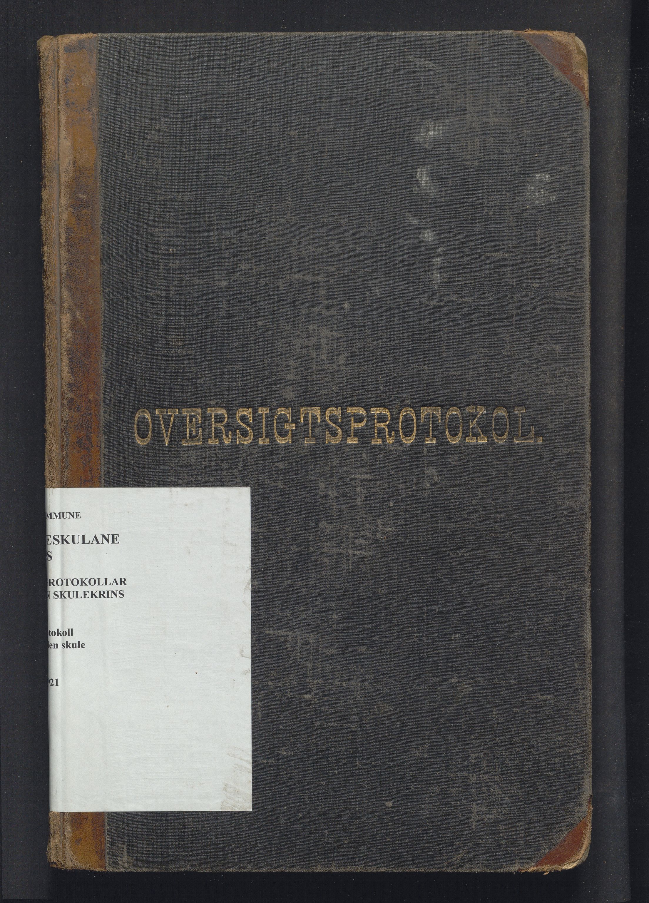 Voss kommune. Barneskulane, IKAH/1235-231/F/Fa/L0010: Skuleprotokoll for Dyrvedalen skule, 1892-1921