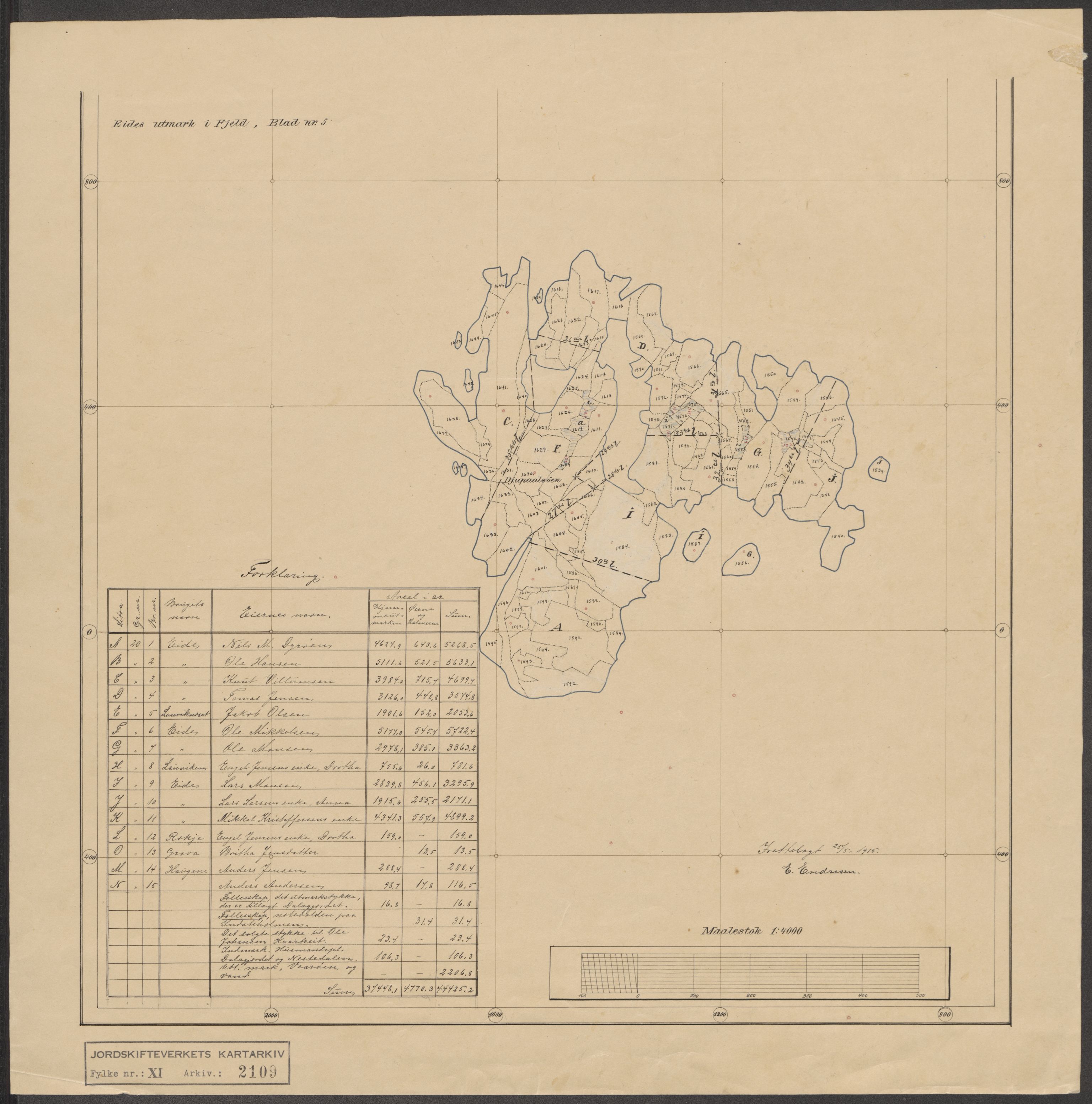 Jordskifteverkets kartarkiv, RA/S-3929/T, 1859-1988, p. 2323