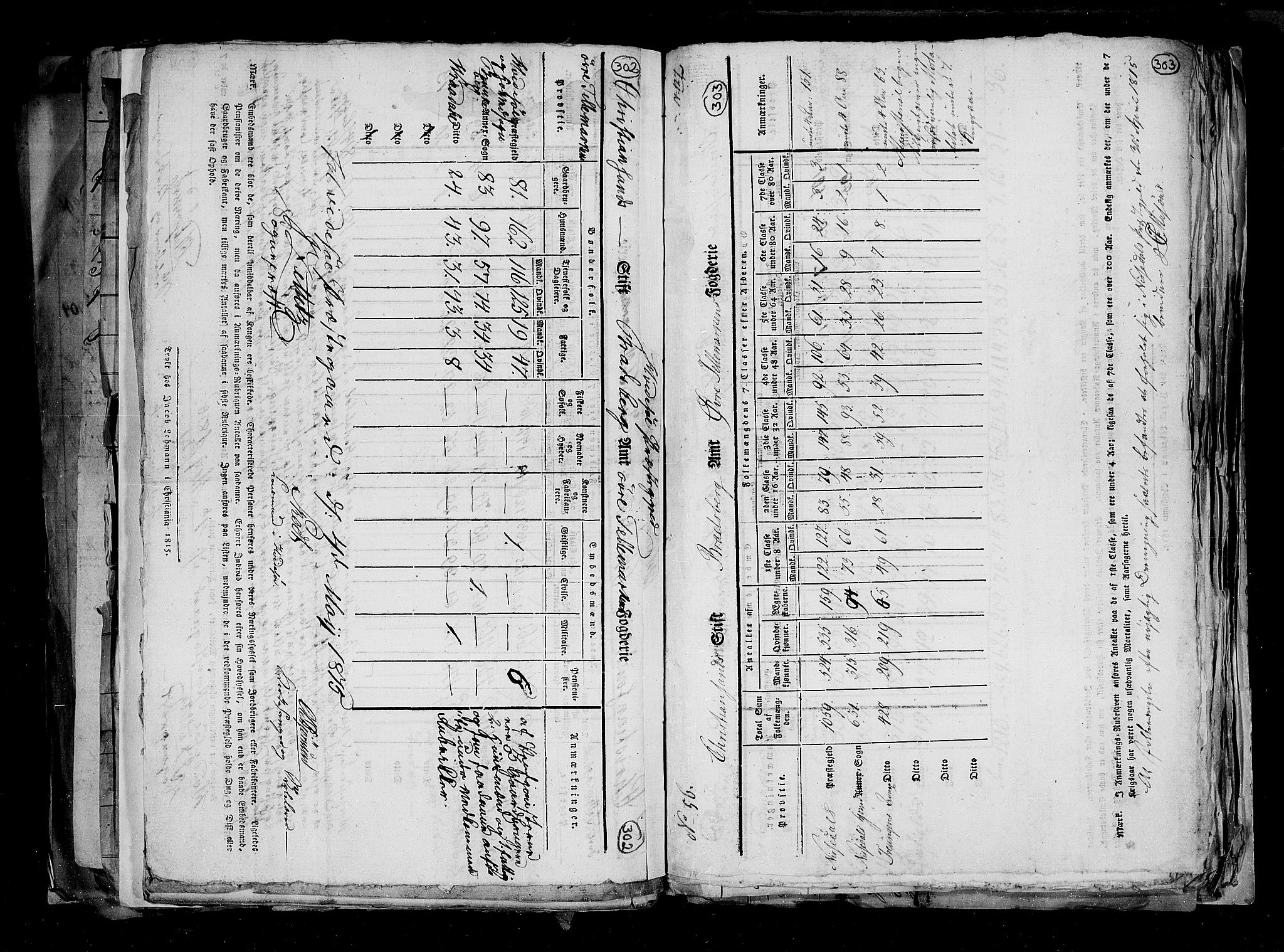 RA, Census 1815, vol. 1: Akershus stift and Kristiansand stift, 1815, p. 220