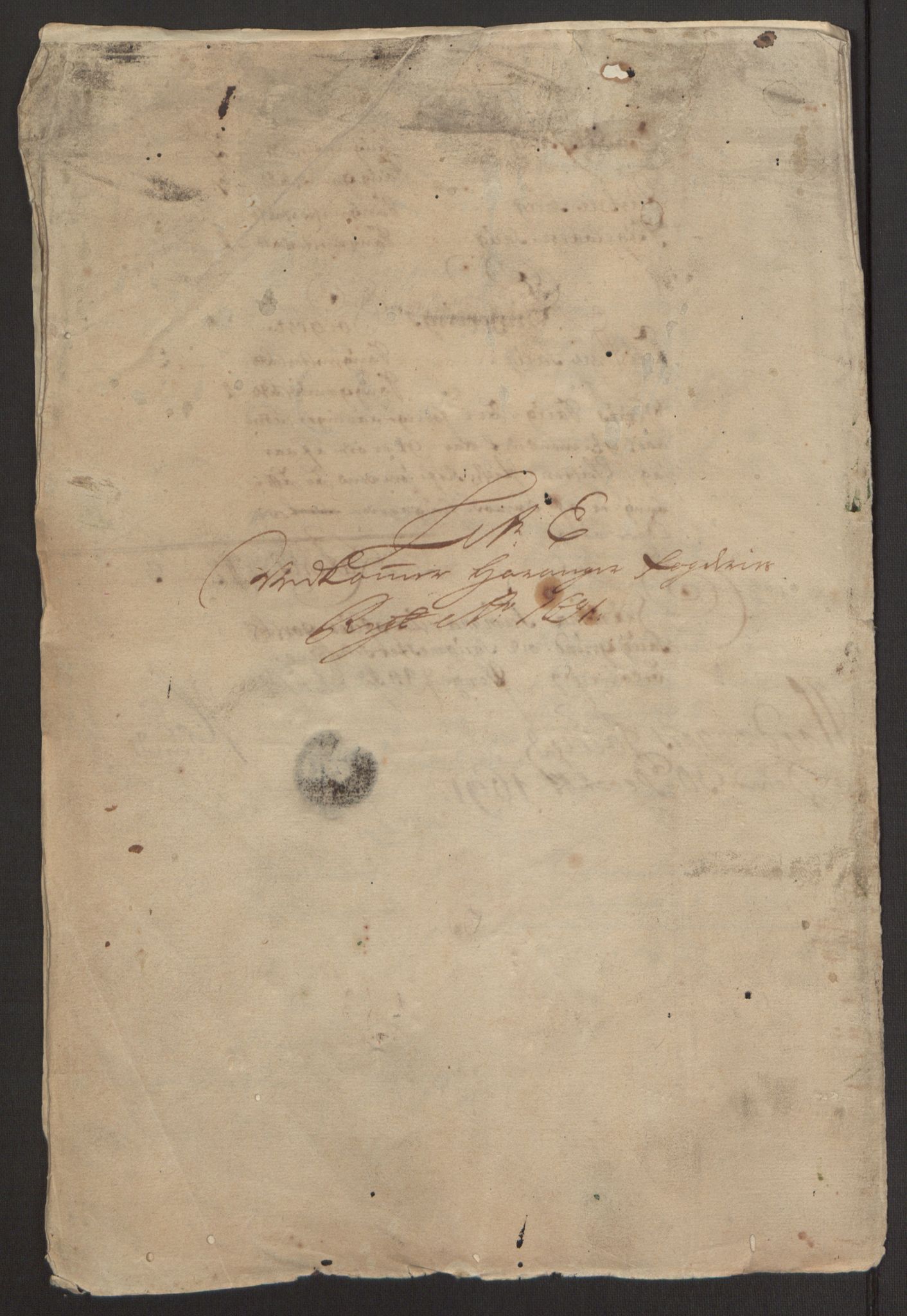 Rentekammeret inntil 1814, Reviderte regnskaper, Fogderegnskap, RA/EA-4092/R48/L2973: Fogderegnskap Sunnhordland og Hardanger, 1691-1692, p. 315