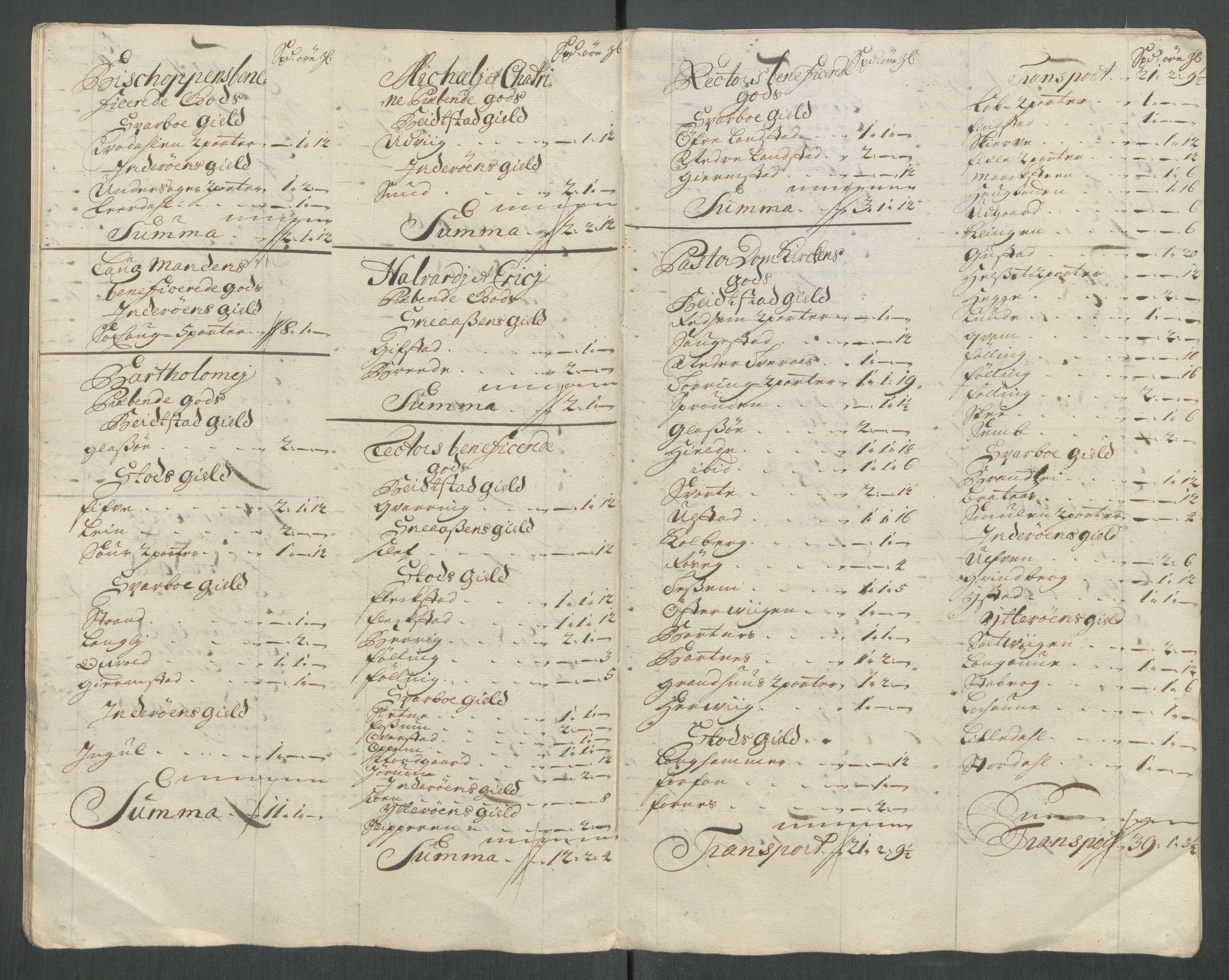 Rentekammeret inntil 1814, Reviderte regnskaper, Fogderegnskap, AV/RA-EA-4092/R63/L4322: Fogderegnskap Inderøy, 1714, p. 331