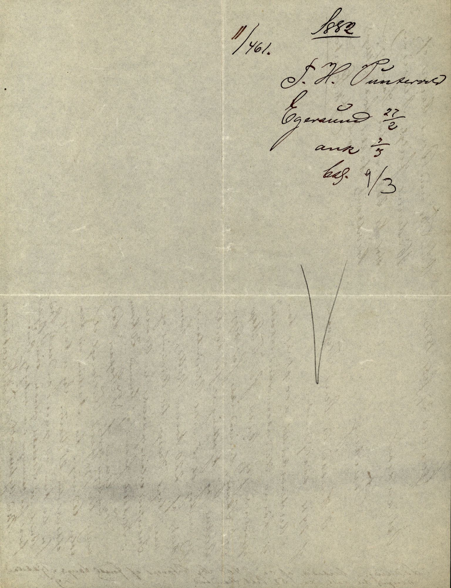 Pa 63 - Østlandske skibsassuranceforening, VEMU/A-1079/G/Ga/L0015/0012: Havaridokumenter / Vaar, Stapnæs, Tillid, Uller, Ternen, 1882, p. 25