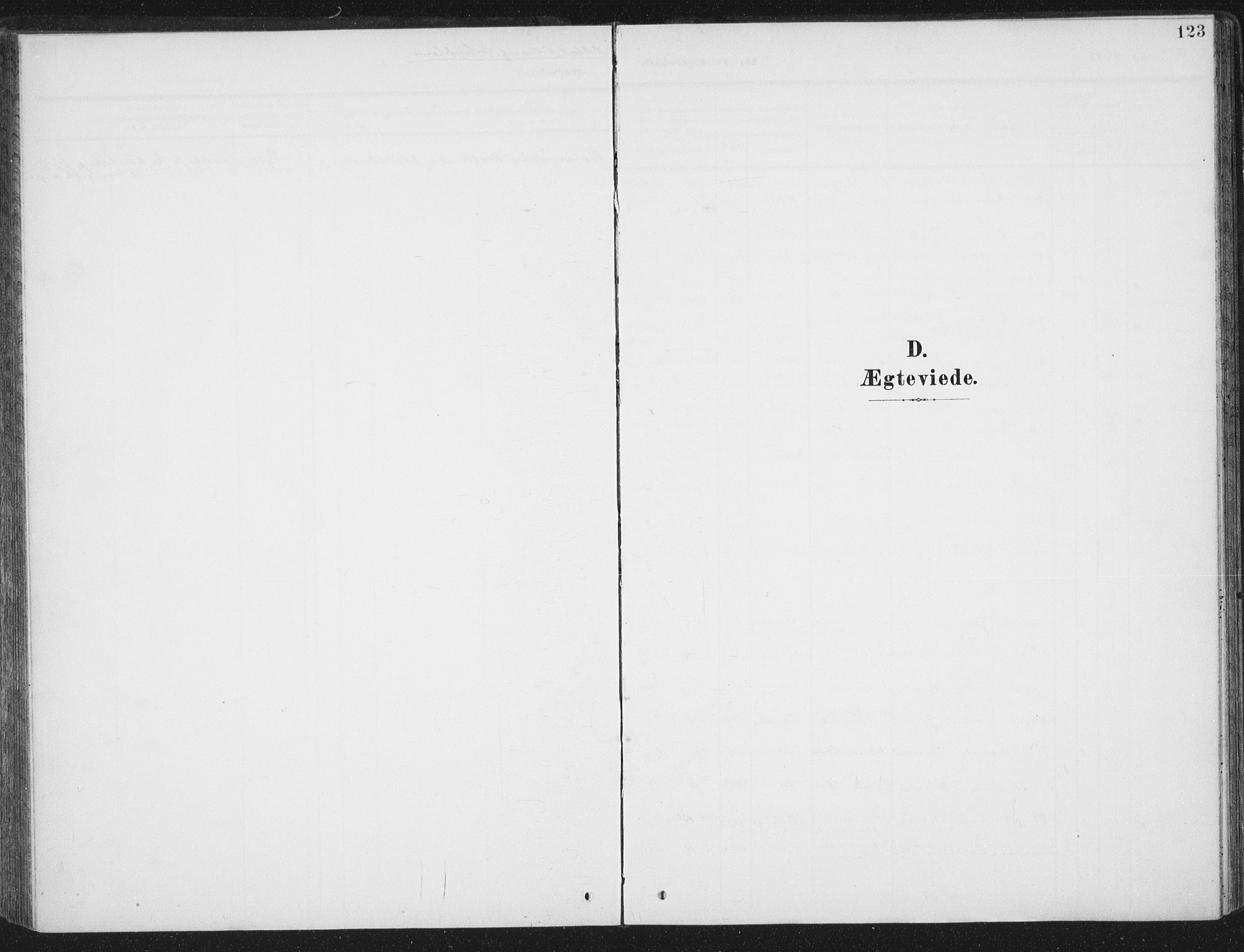 Ministerialprotokoller, klokkerbøker og fødselsregistre - Sør-Trøndelag, SAT/A-1456/657/L0709: Parish register (official) no. 657A10, 1905-1919, p. 123