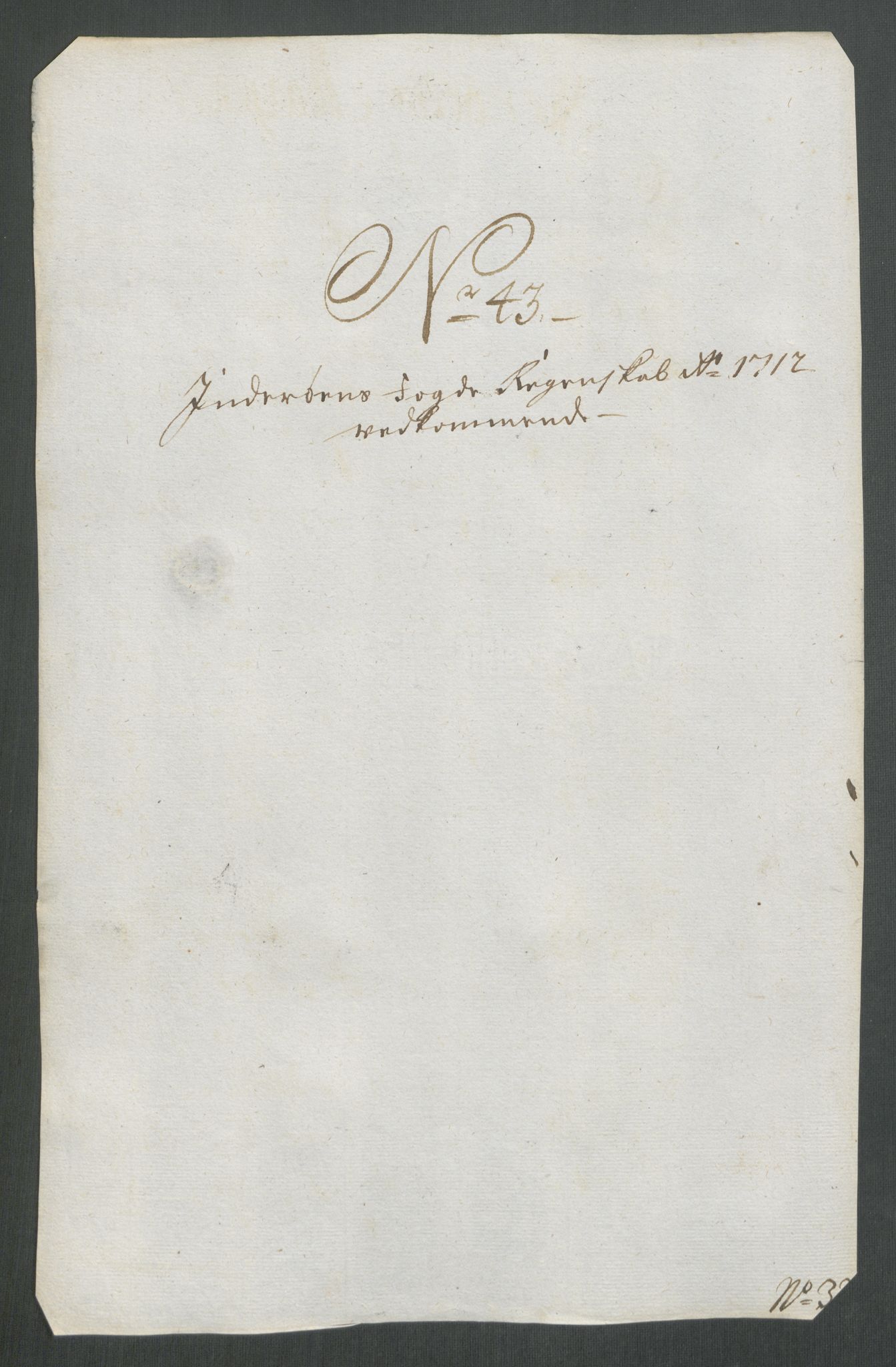 Rentekammeret inntil 1814, Reviderte regnskaper, Fogderegnskap, RA/EA-4092/R63/L4320: Fogderegnskap Inderøy, 1712, p. 305