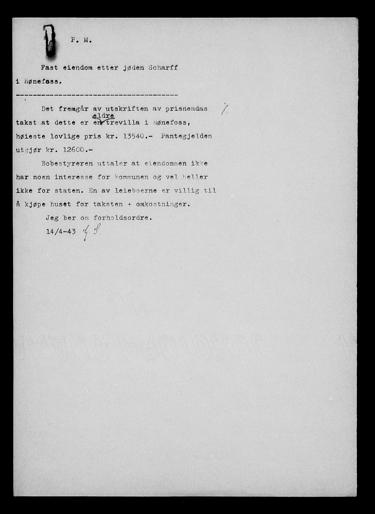 Justisdepartementet, Tilbakeføringskontoret for inndratte formuer, AV/RA-S-1564/H/Hc/Hcd/L1005: --, 1945-1947, p. 580